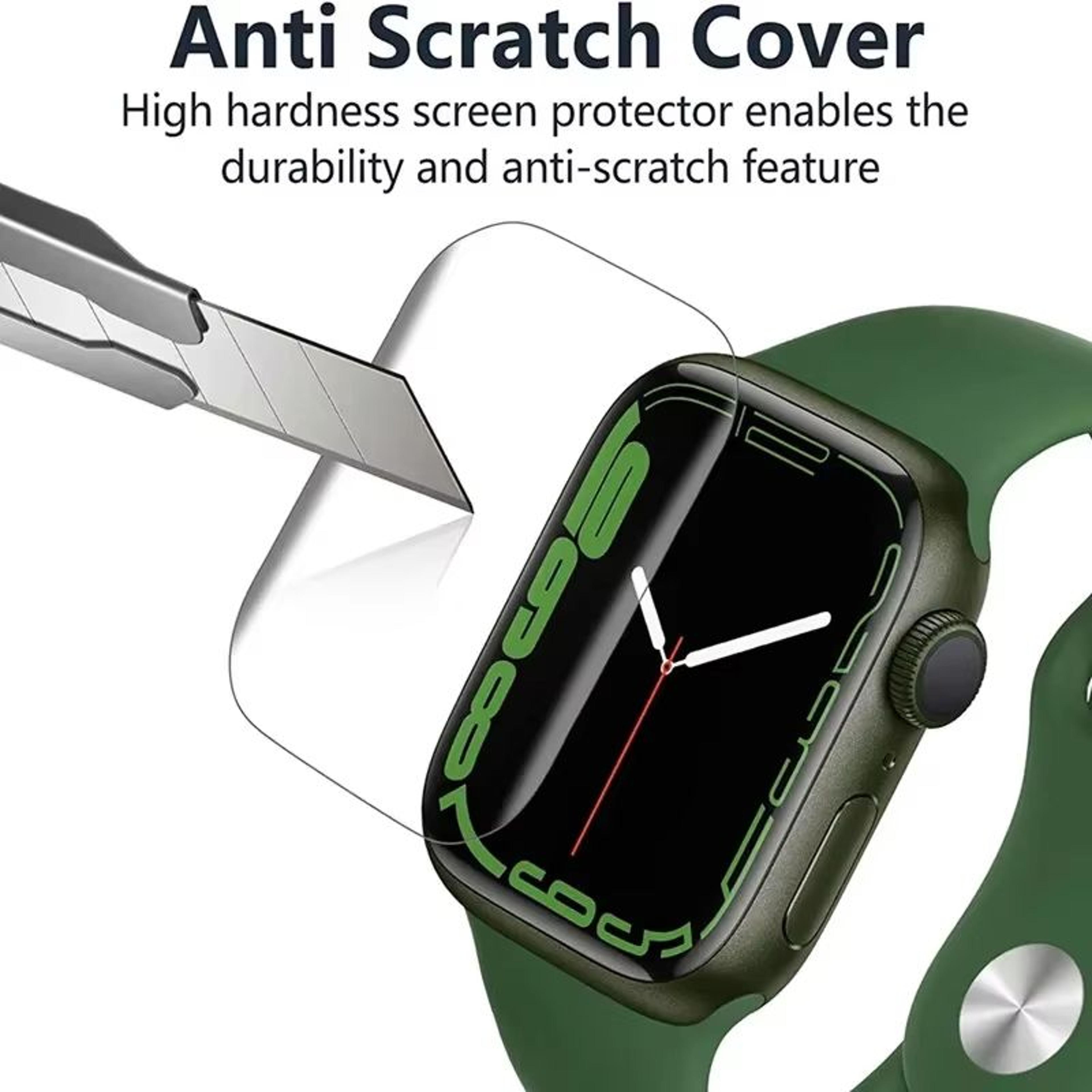 5Piece Hydrogel Screen Protector Film For Apple Watch Series And Ultra Models 4