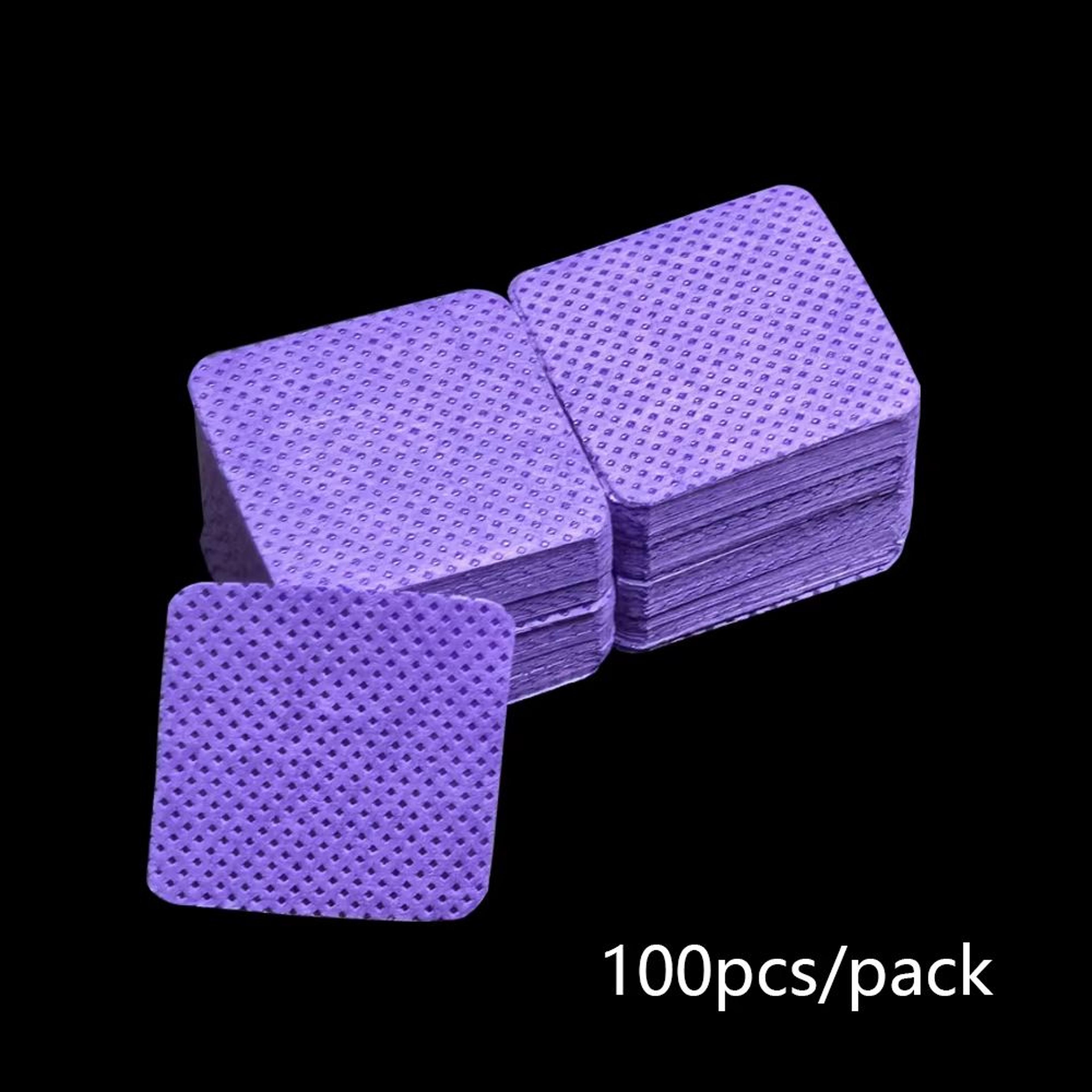 Lint Free Nail Wipes 100200300 Pieces  Absorbent Soft Nail Polish Remover Pads 17
