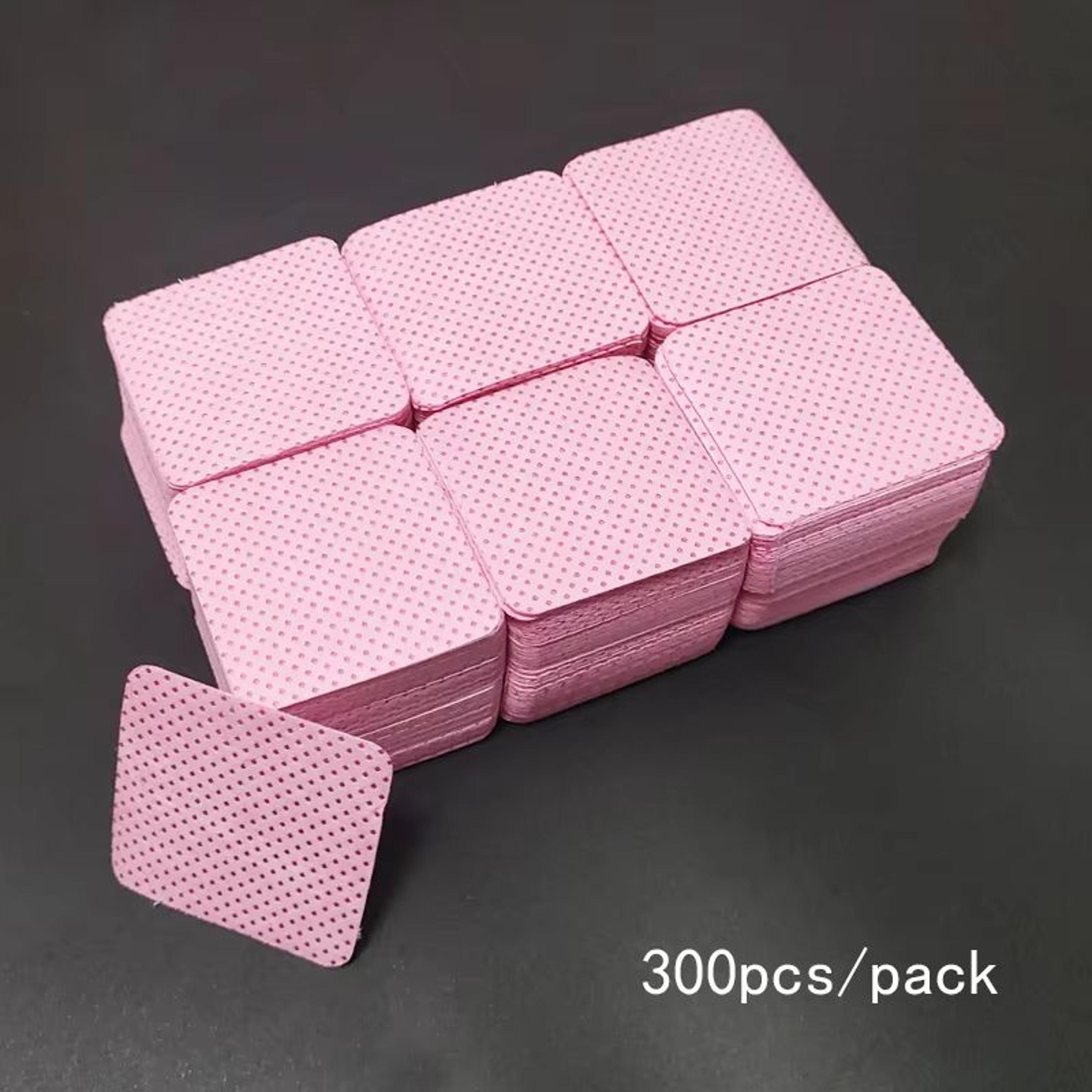 Lint Free Nail Wipes 100200300 Pieces  Absorbent Soft Nail Polish Remover Pads 6