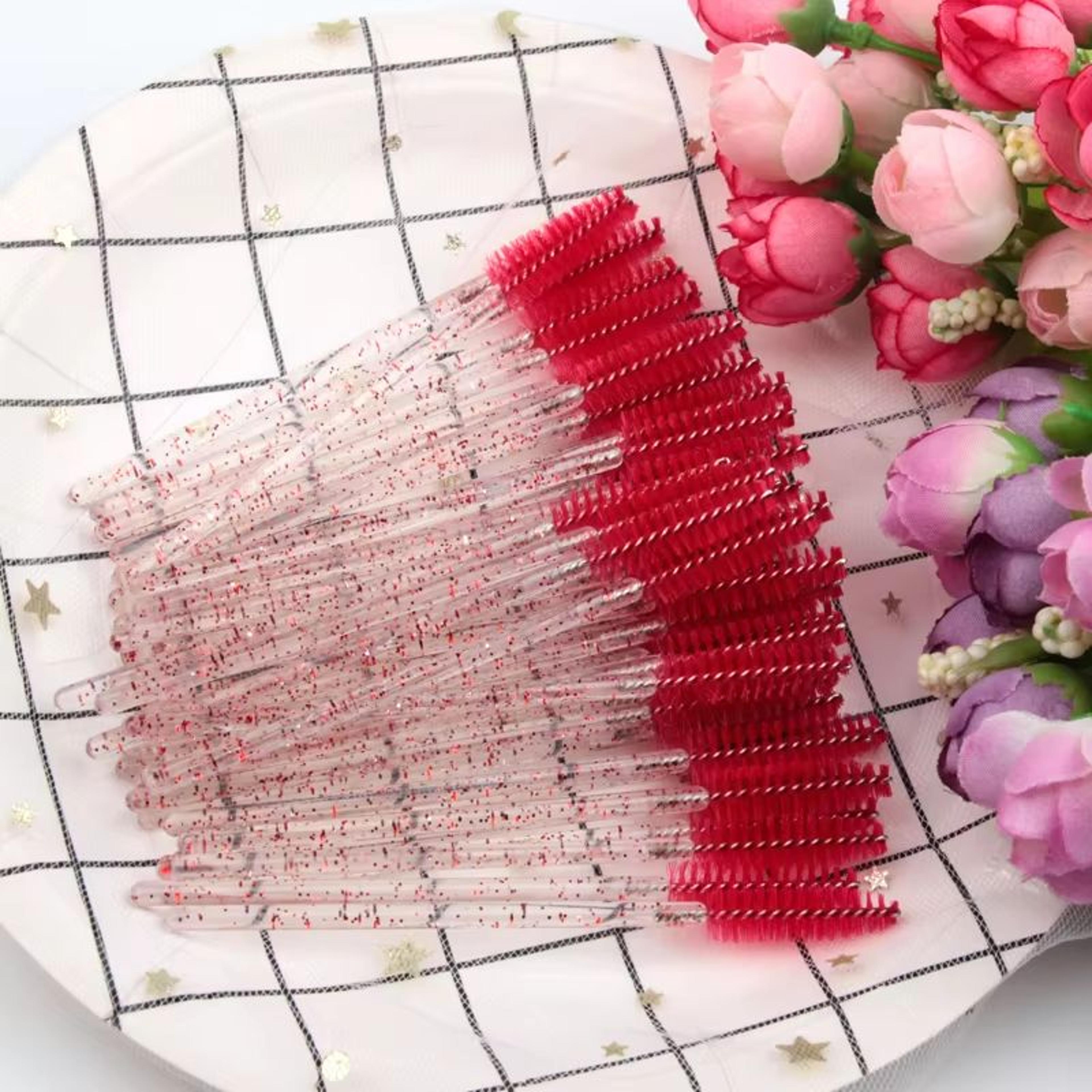Eye Lash And Eyebrow Brushes 550 Pieces  Mascara Wands And Applicator Spoolers For False Eyelashes  9