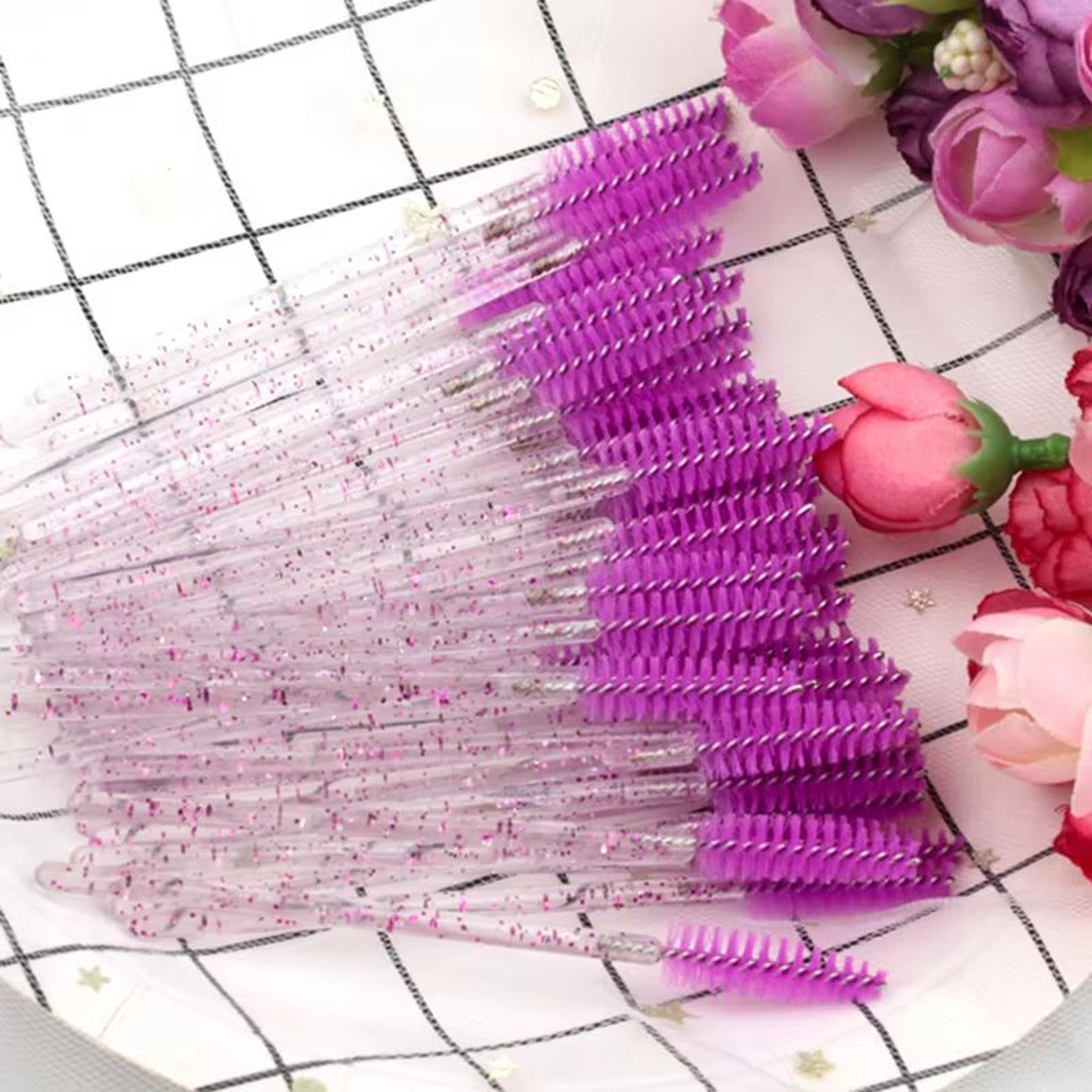 Eye Lash And Eyebrow Brushes 550 Pieces  Mascara Wands And Applicator Spoolers For False Eyelashes  11