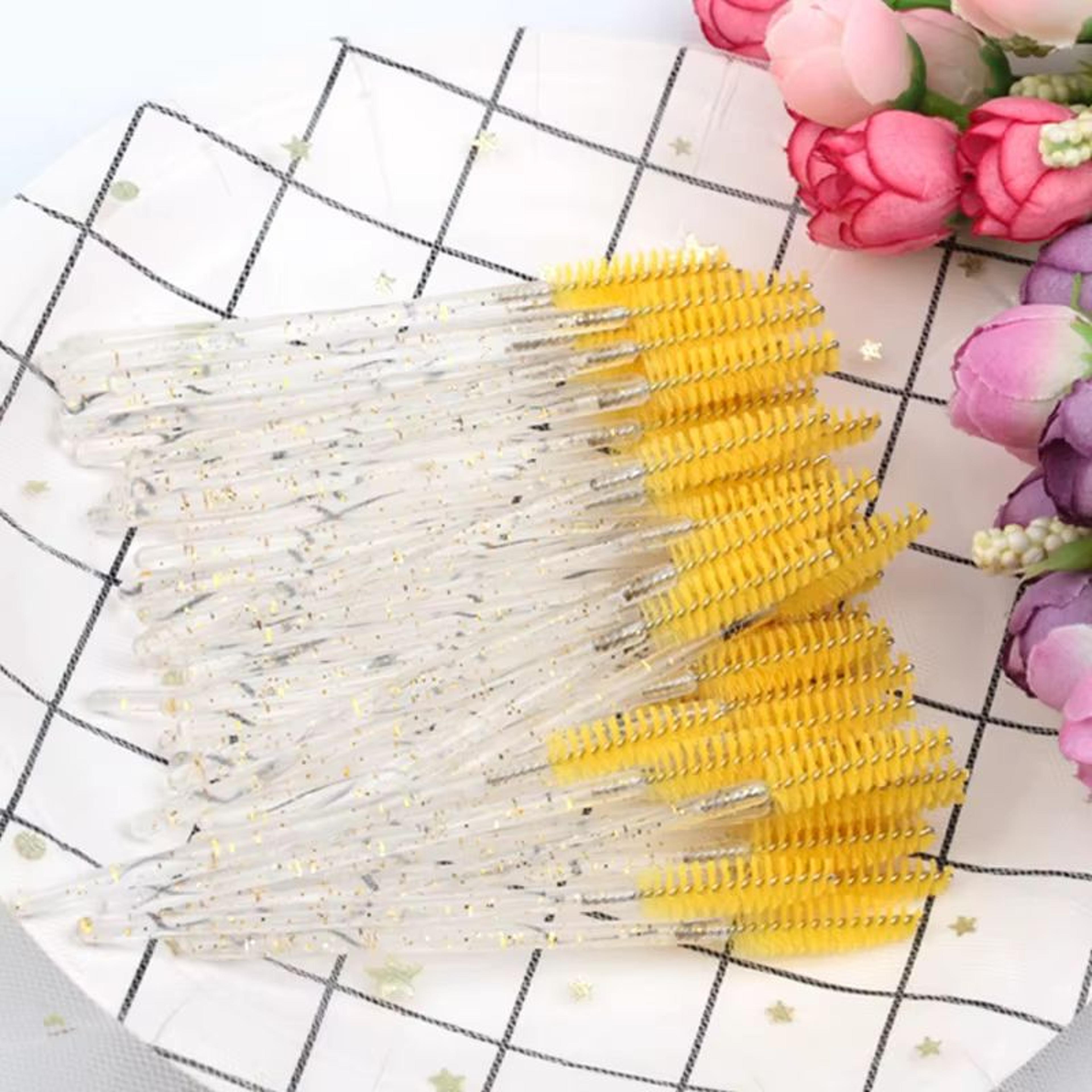 Eye Lash And Eyebrow Brushes 550 Pieces  Mascara Wands And Applicator Spoolers For False Eyelashes  12