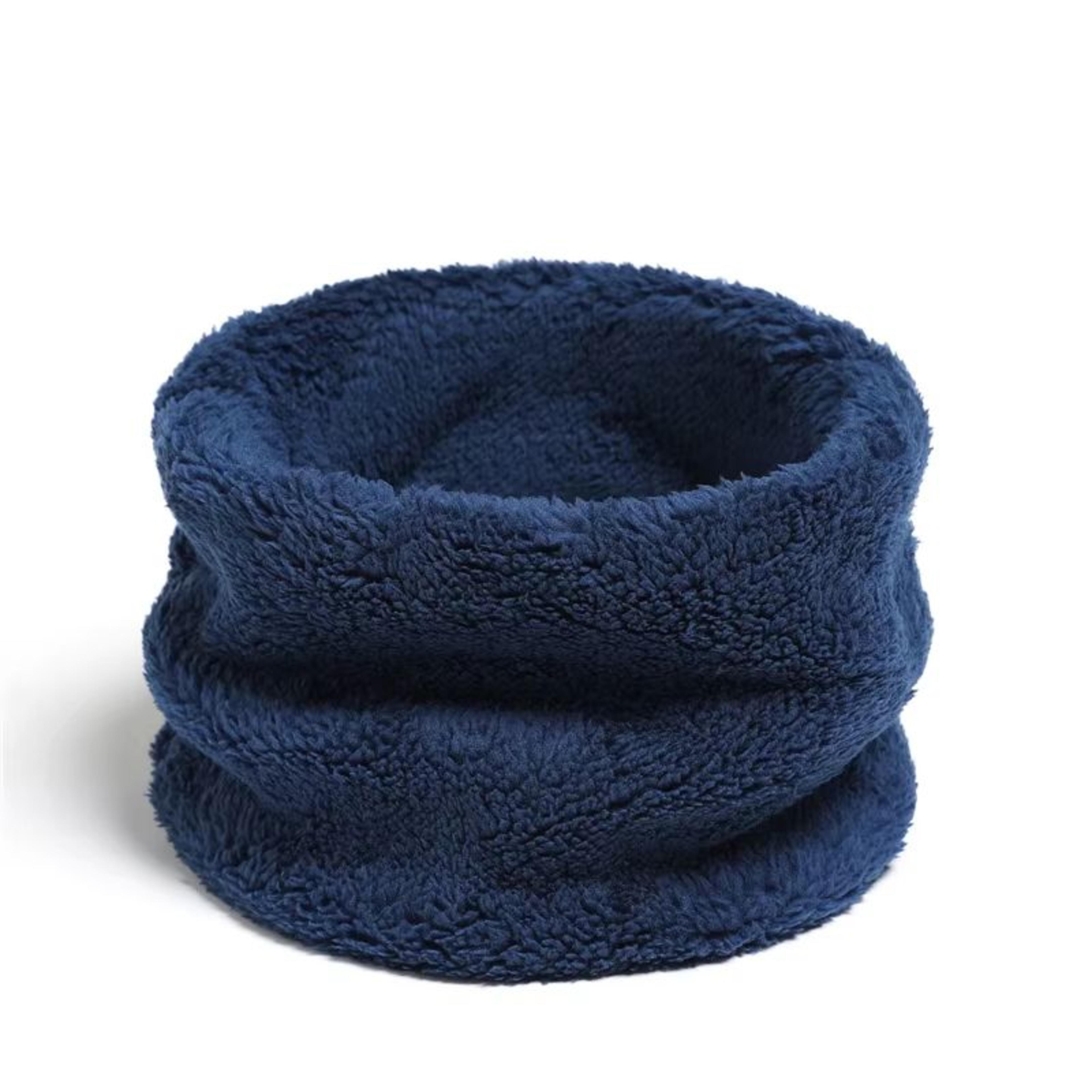 Cashmere Style Warm Winter Scarf With Full Face Mask Plush Thick Neck Warmer For Men Women Children 10