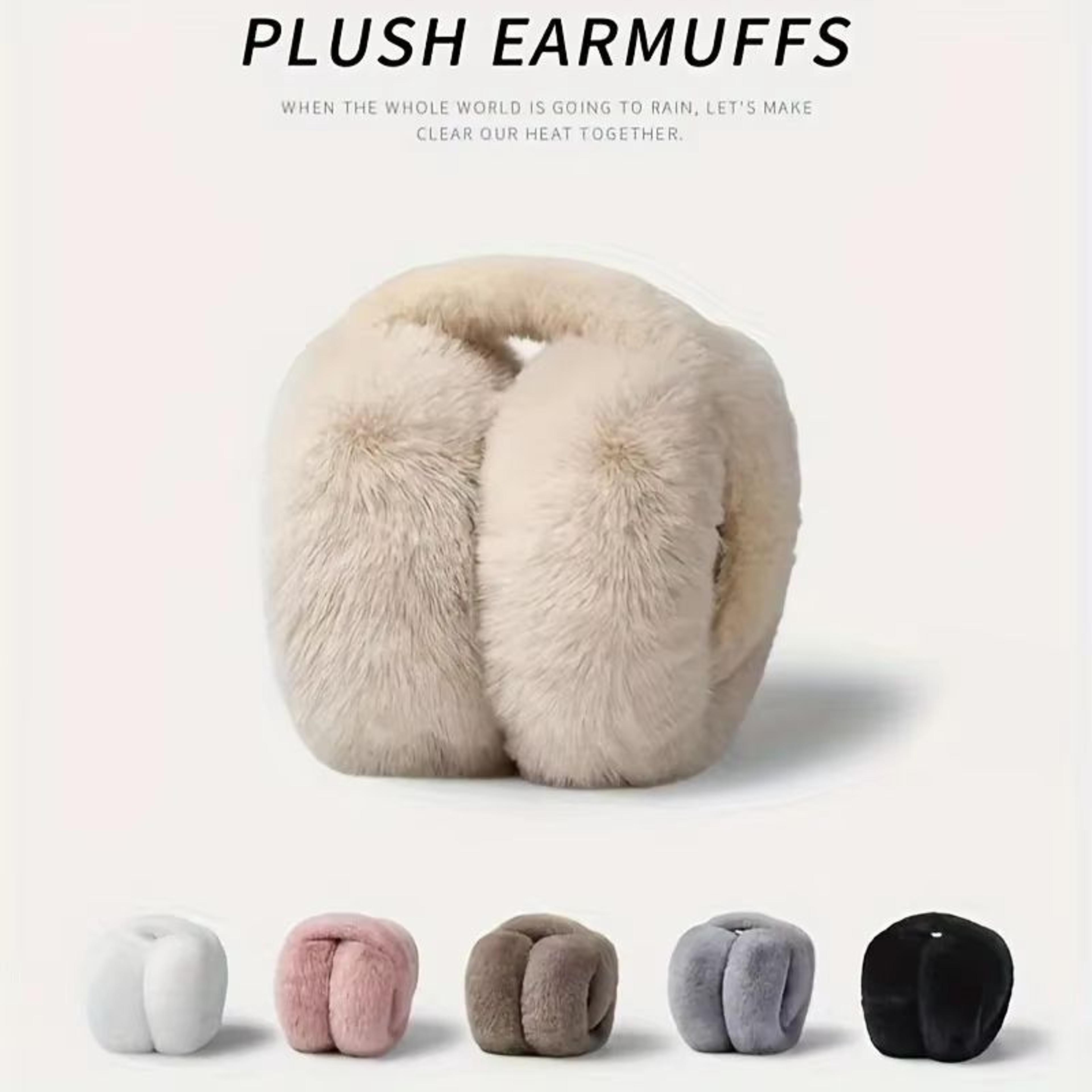 Solid Plush Winter Ear Warmers Earmuffs For Men And Women Outdoor Protection 1