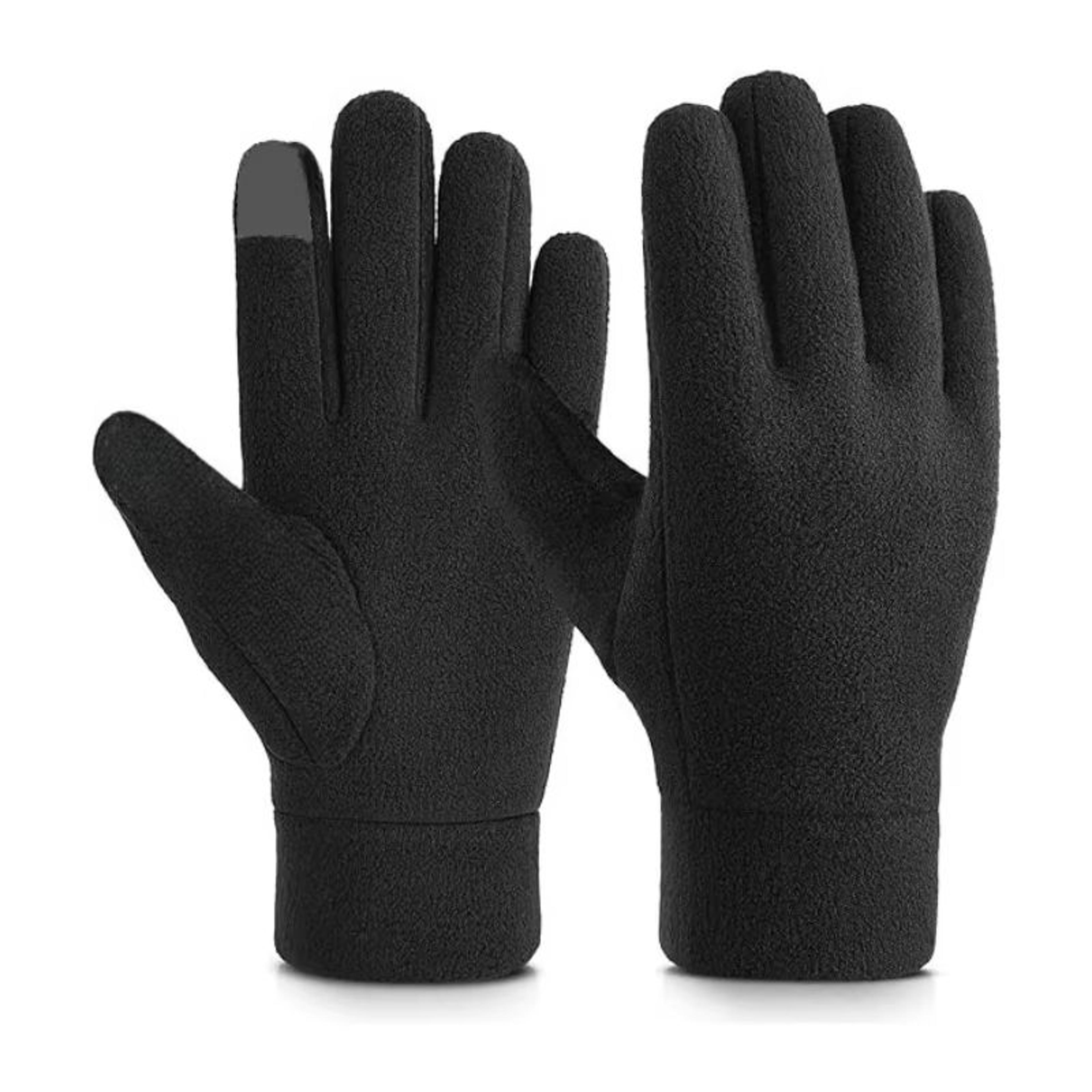 Polar Fleece Winter TouchScreen Gloves For Men And Women Outdoor Activities 2