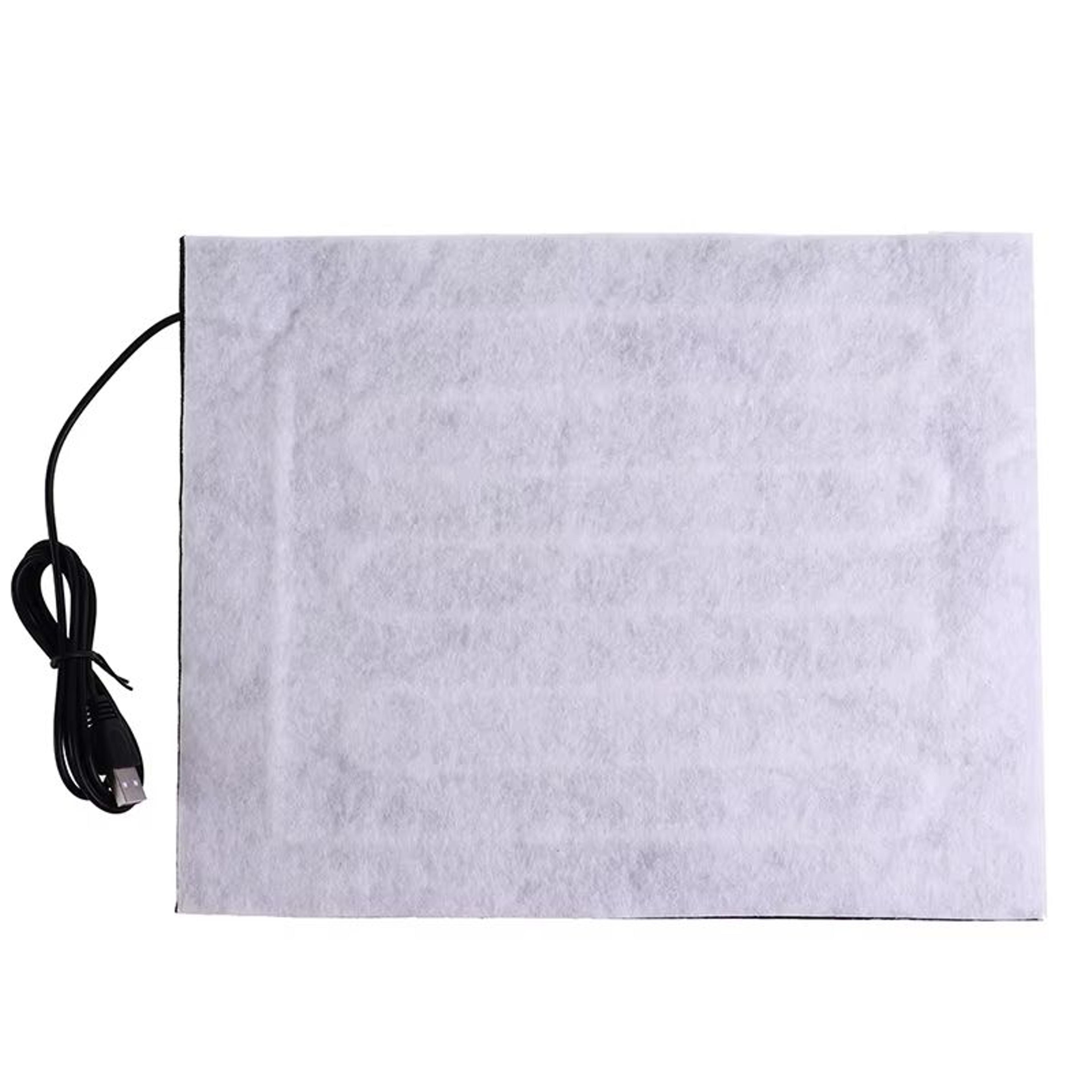 5V USB Electric Heating Pad For Body Feet Shoes And Gloves  Portable Winter Warming Heater 3