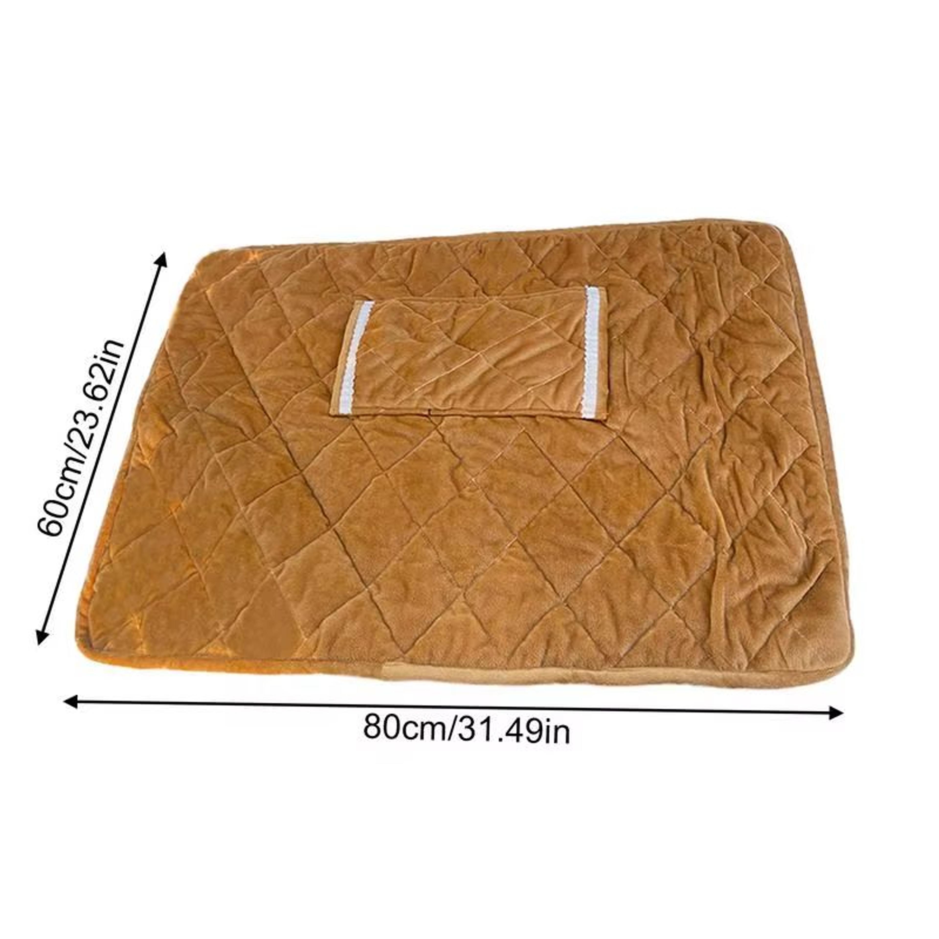 USB Cordless Heated Blanket  Soft Electric Heating Shawl Blanket For Winter Comfort 5