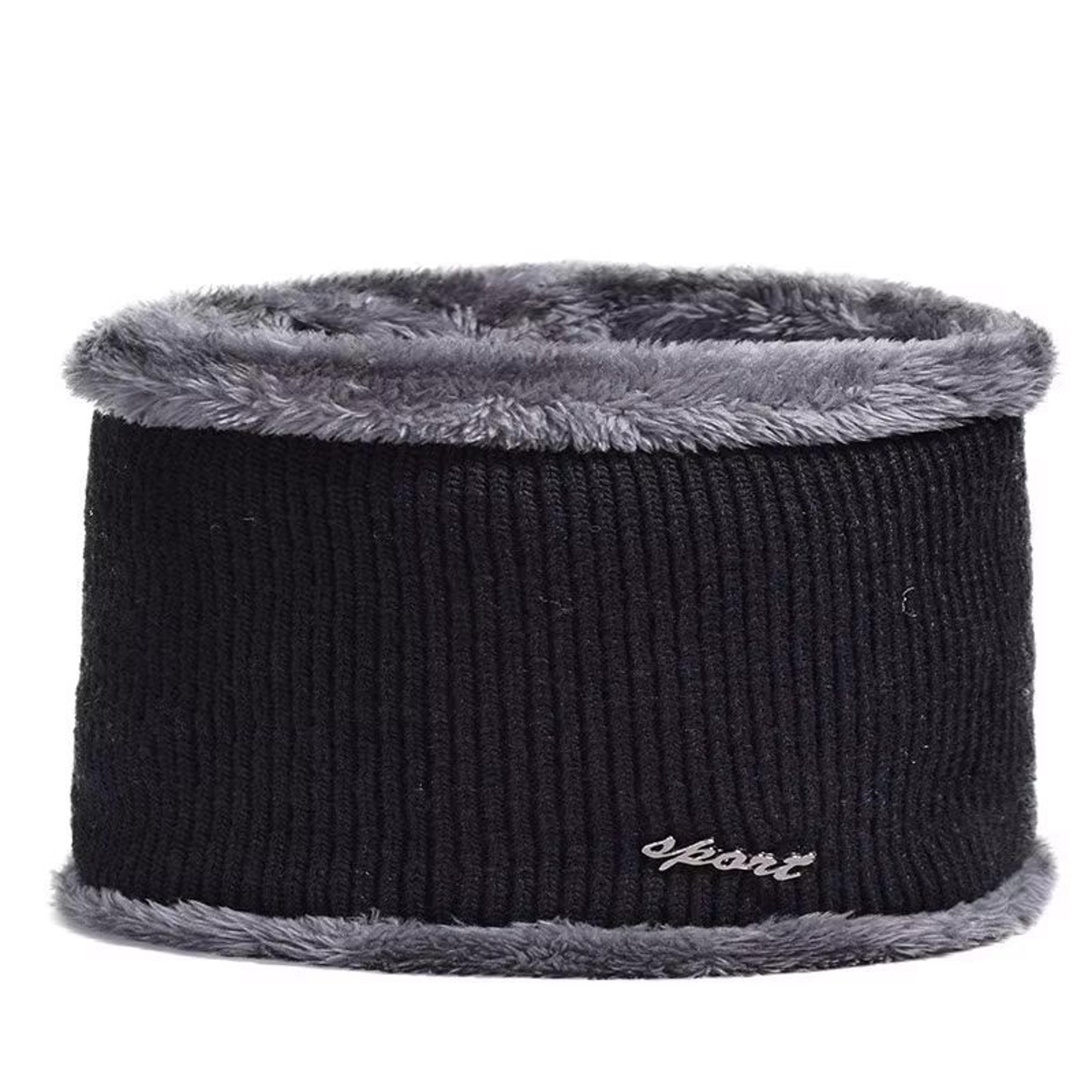 Winter Windproof Knitted Cycling Hat With Ear Protection And Visor 5