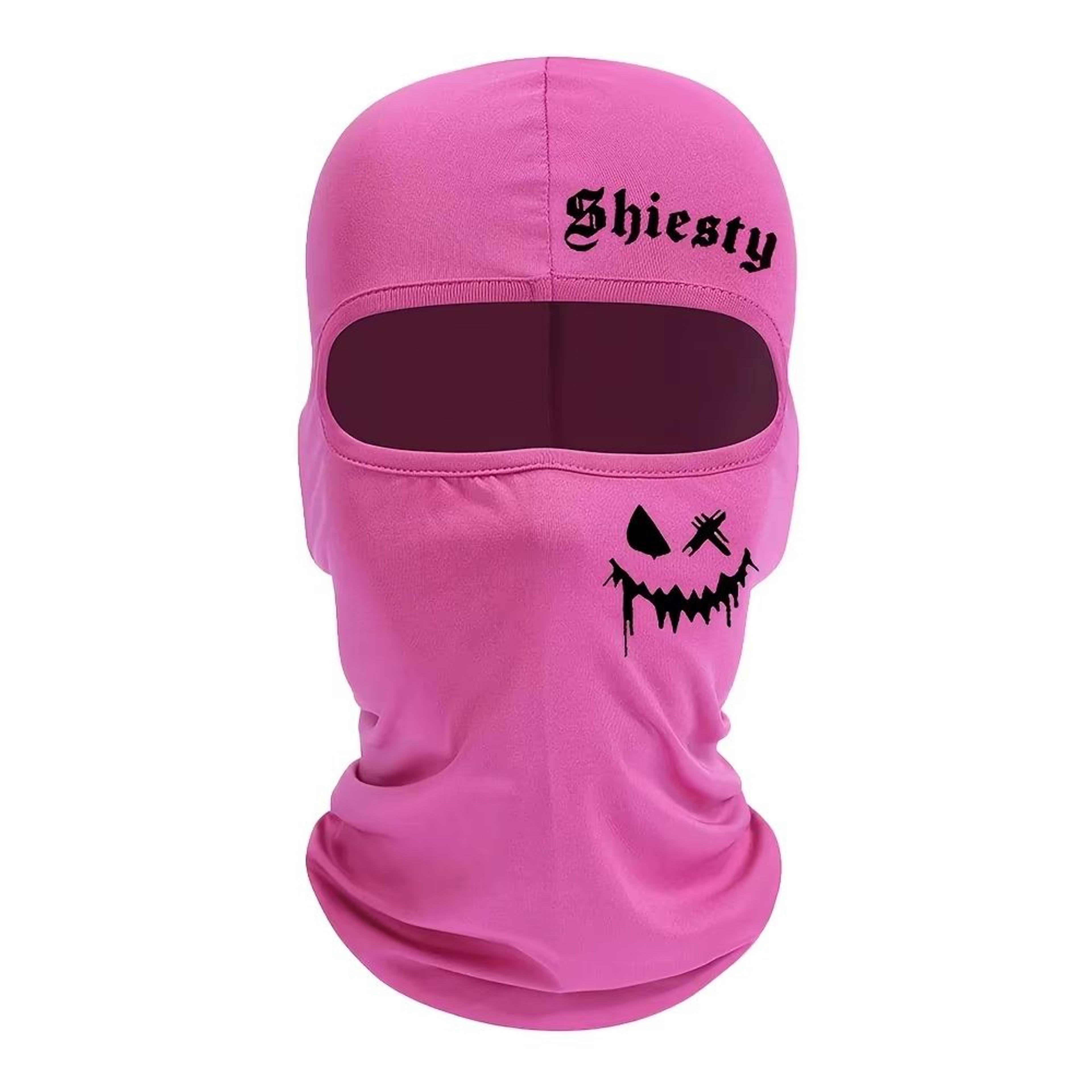 Smiling Face Print Unisex Balaclava Neck Cover Mask 20