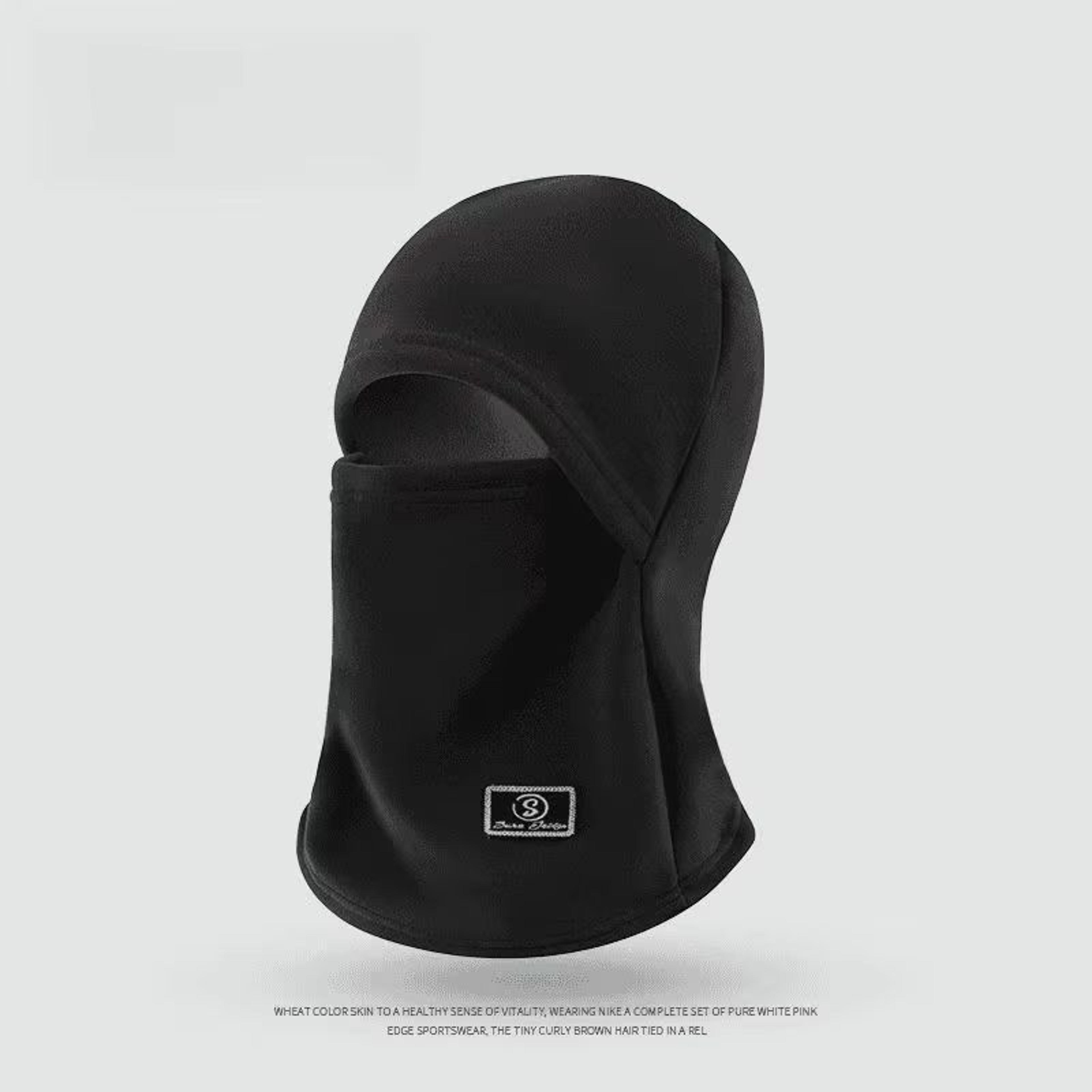 Unisex Winter Ski Hat With Fleece Lining And Thick Knitted Balaclava Neck Warmer 18