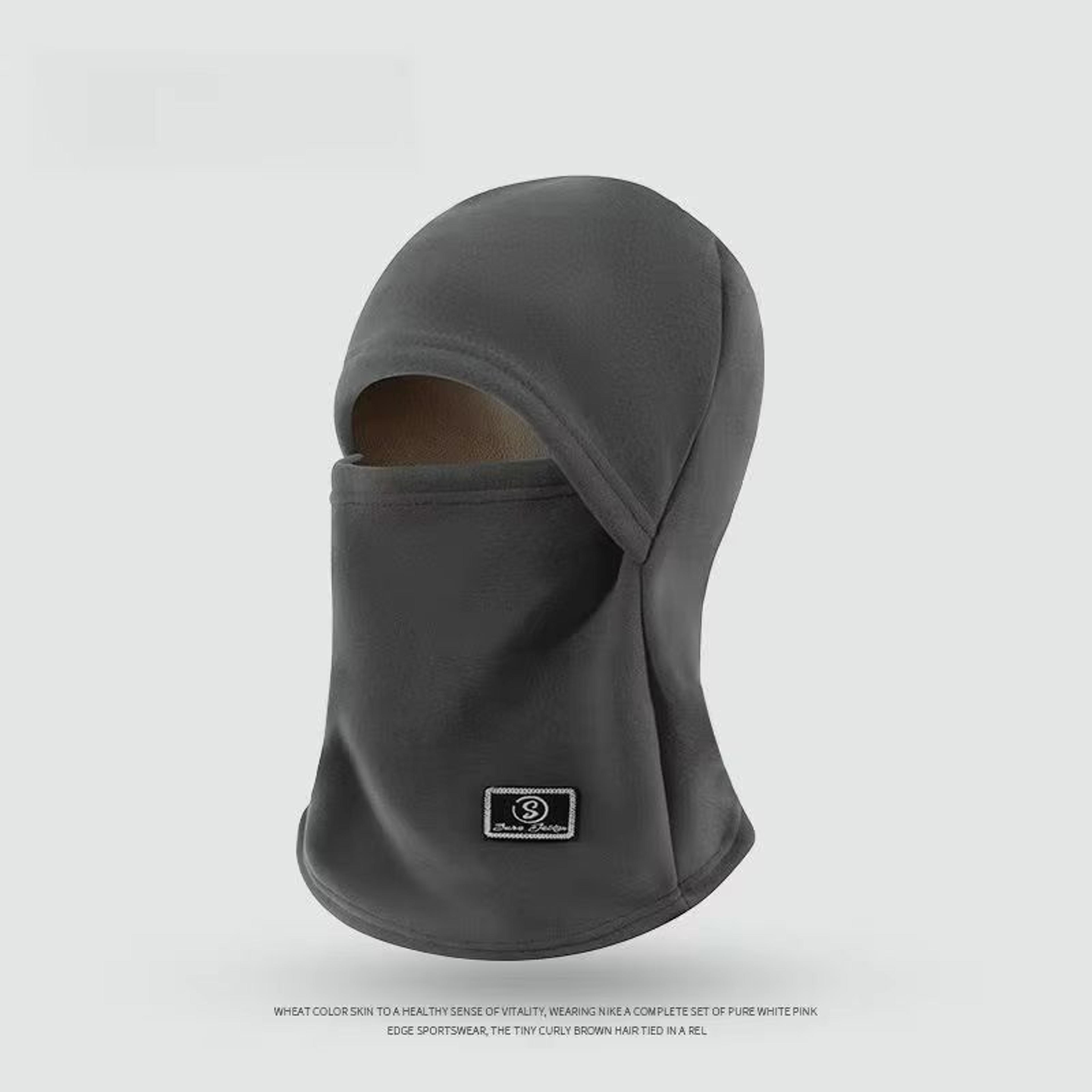 Unisex Winter Ski Hat With Fleece Lining And Thick Knitted Balaclava Neck Warmer 19