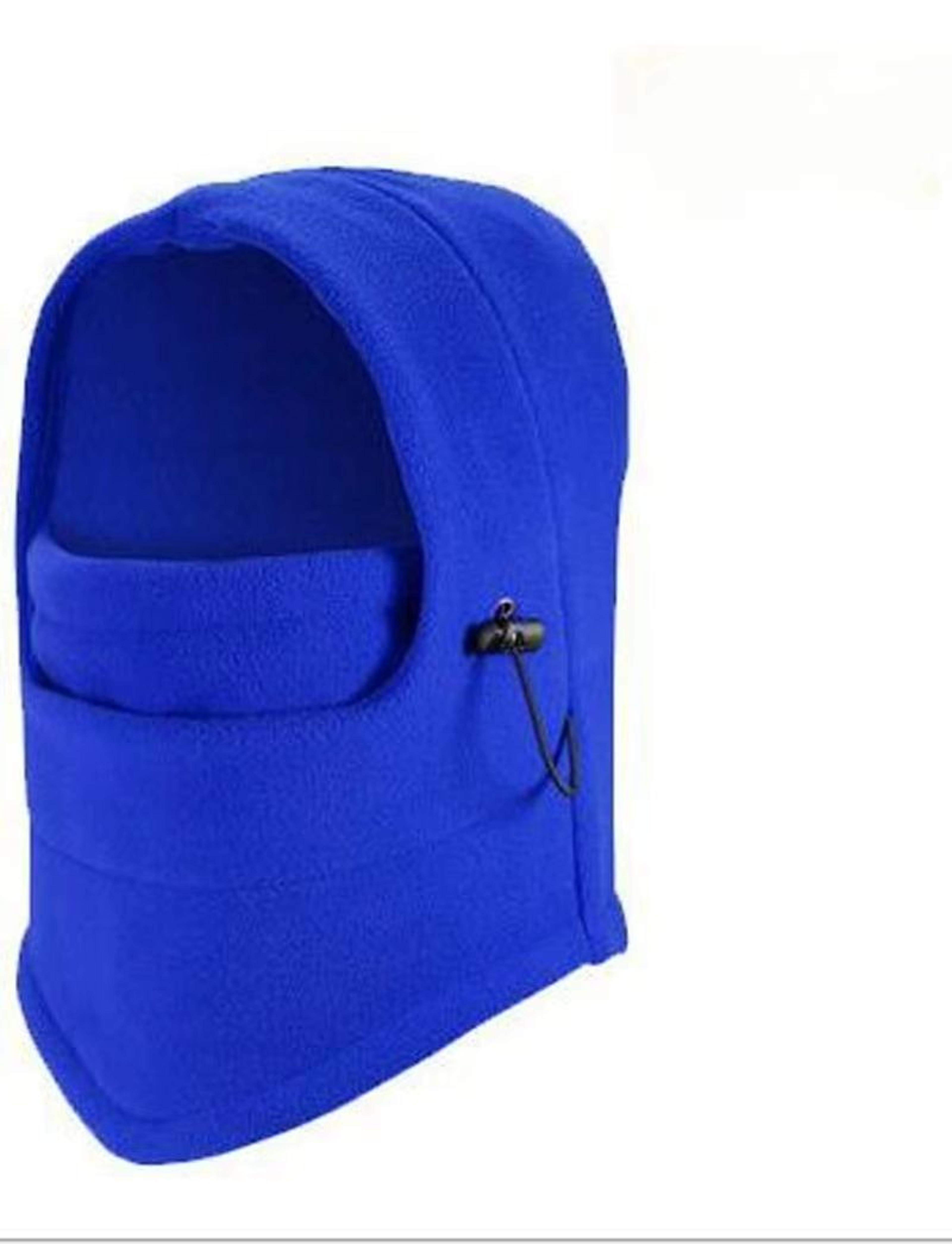 Unisex Winter Thermal Fleece Balaclava Hat And Neck Warmer 11