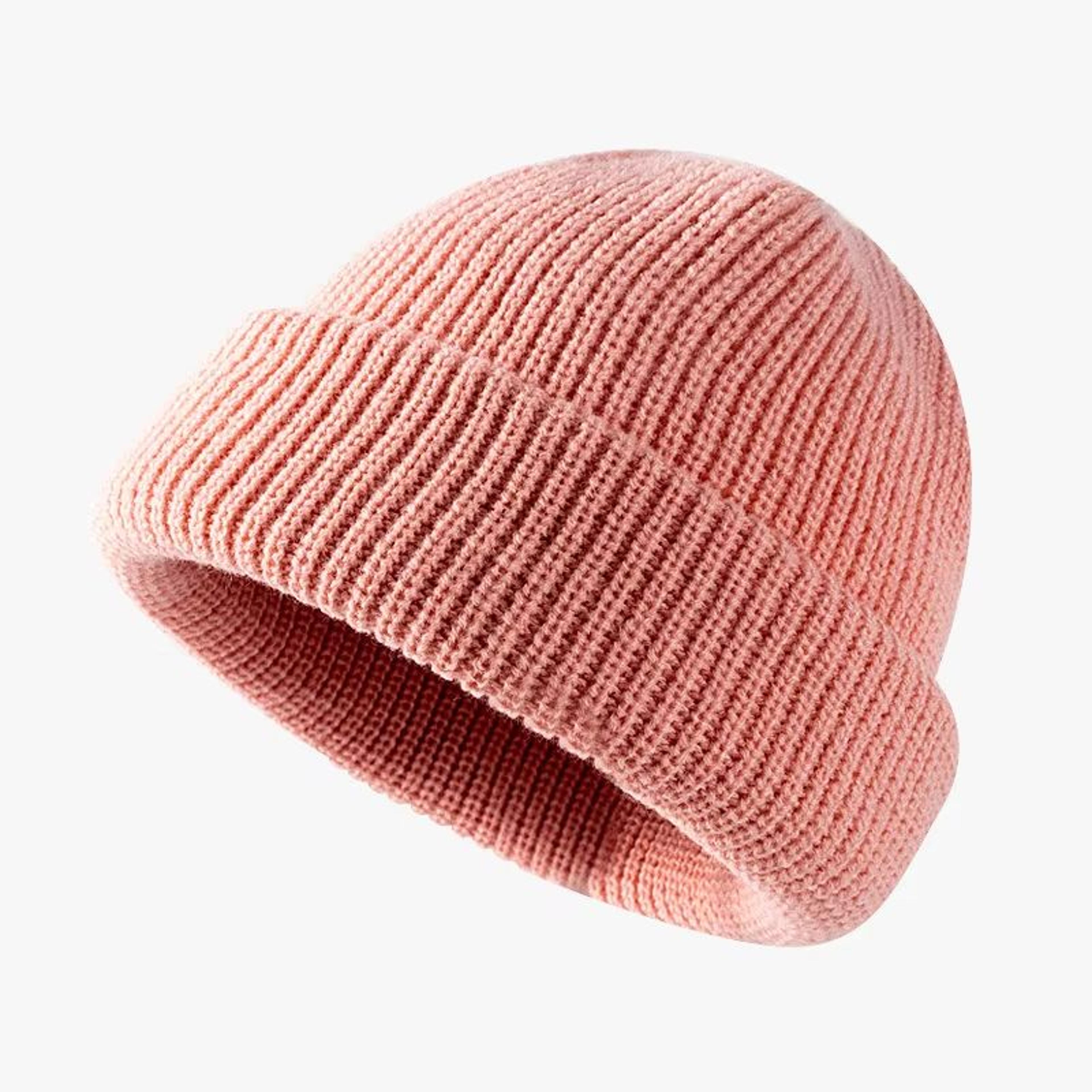 Unisex Knitted Melon Skin Winter Beanie Hat 14