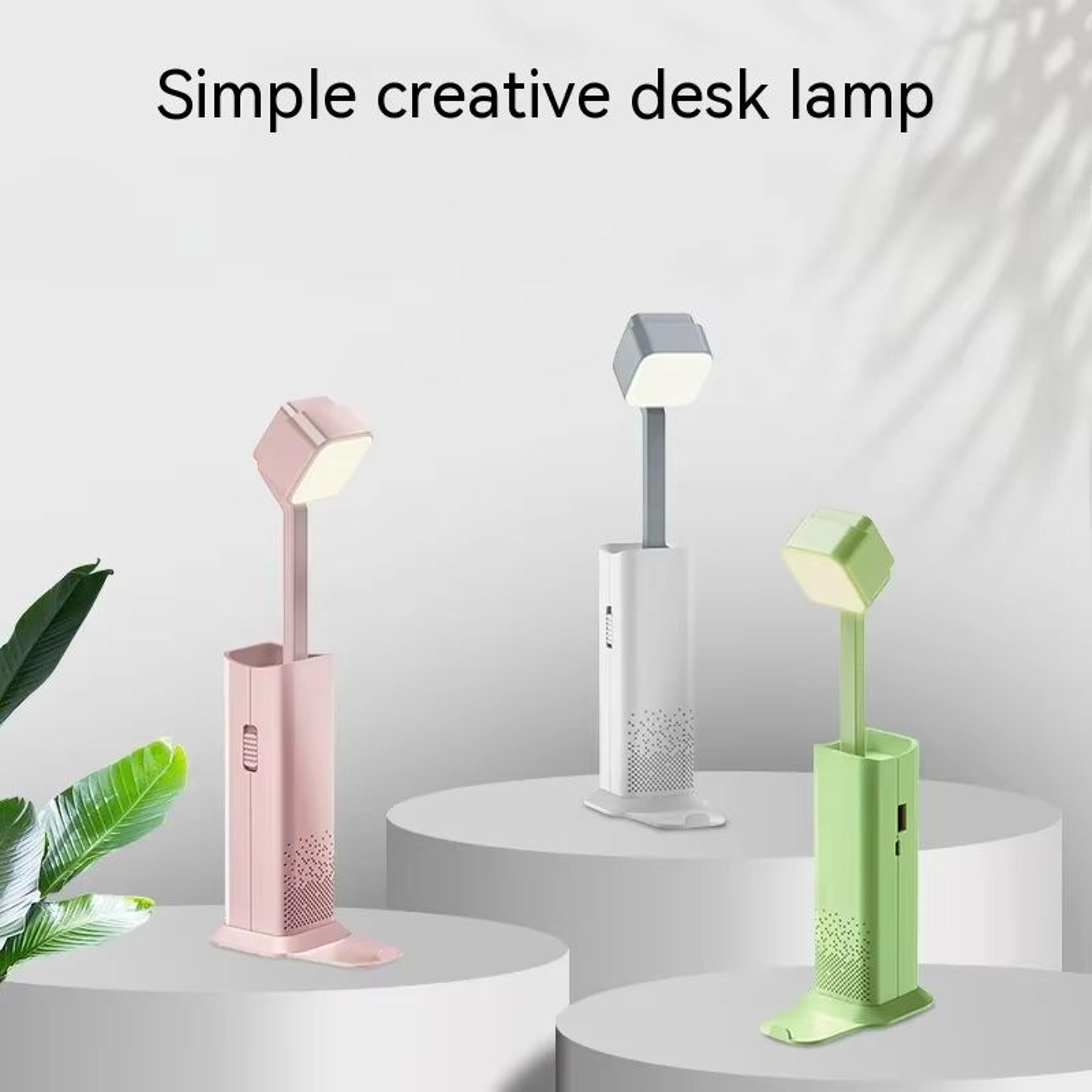 Portable LED Telescopic Desk Lamp With Eye Protection And Power Bank Function 0