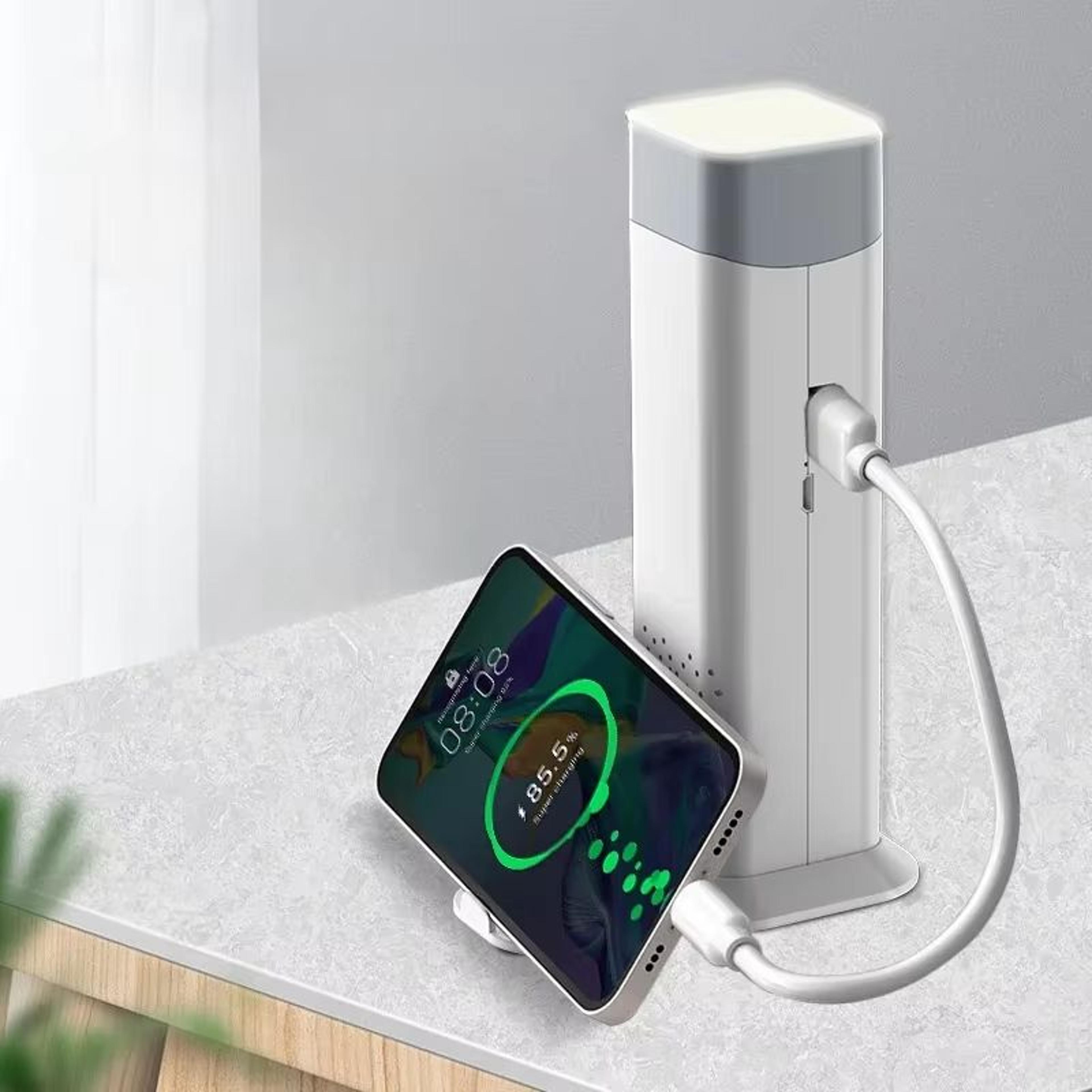 Portable LED Telescopic Desk Lamp With Eye Protection And Power Bank Function 1