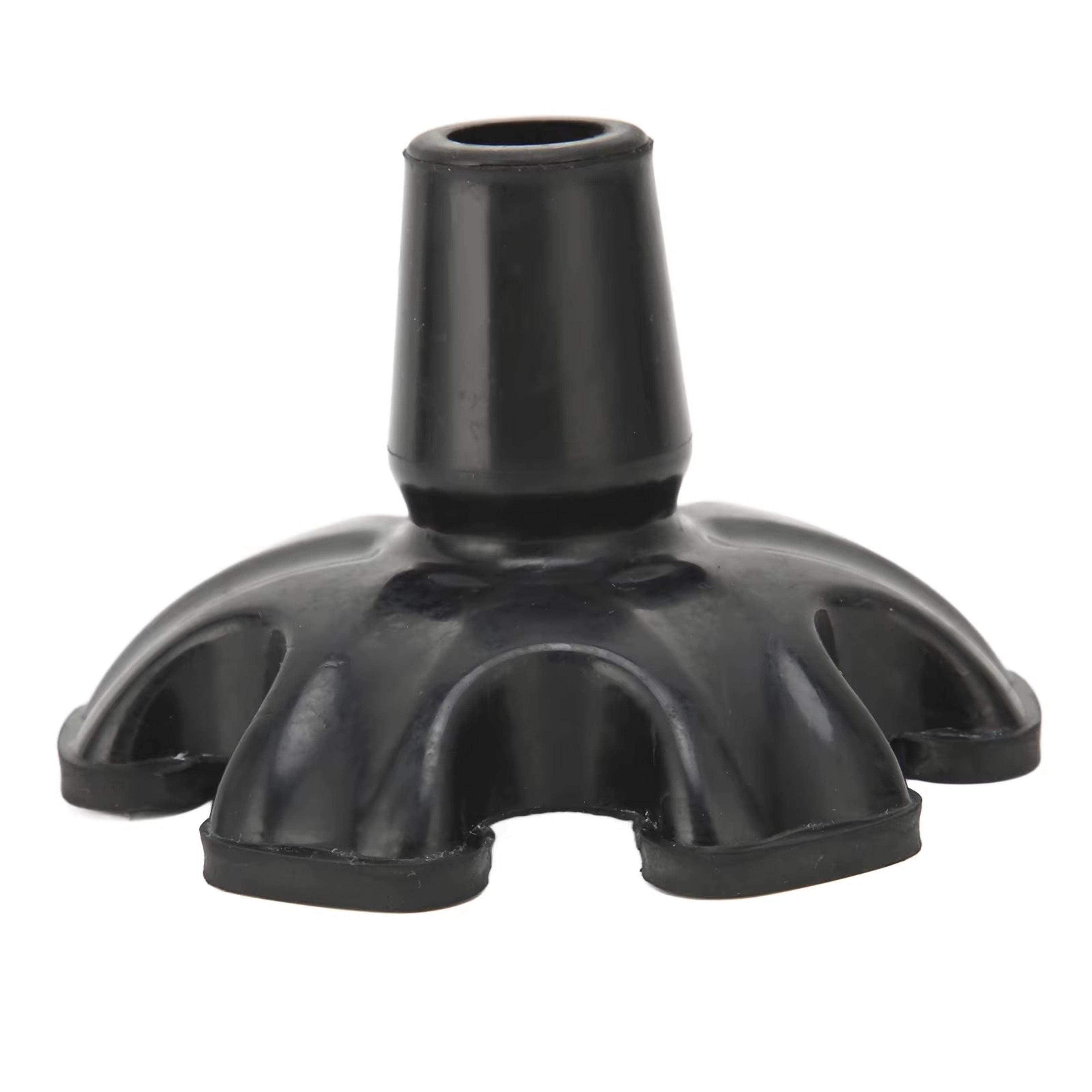 6Pillar Nonslip Rubber Cane And Crutch Tips For Walking Support 4