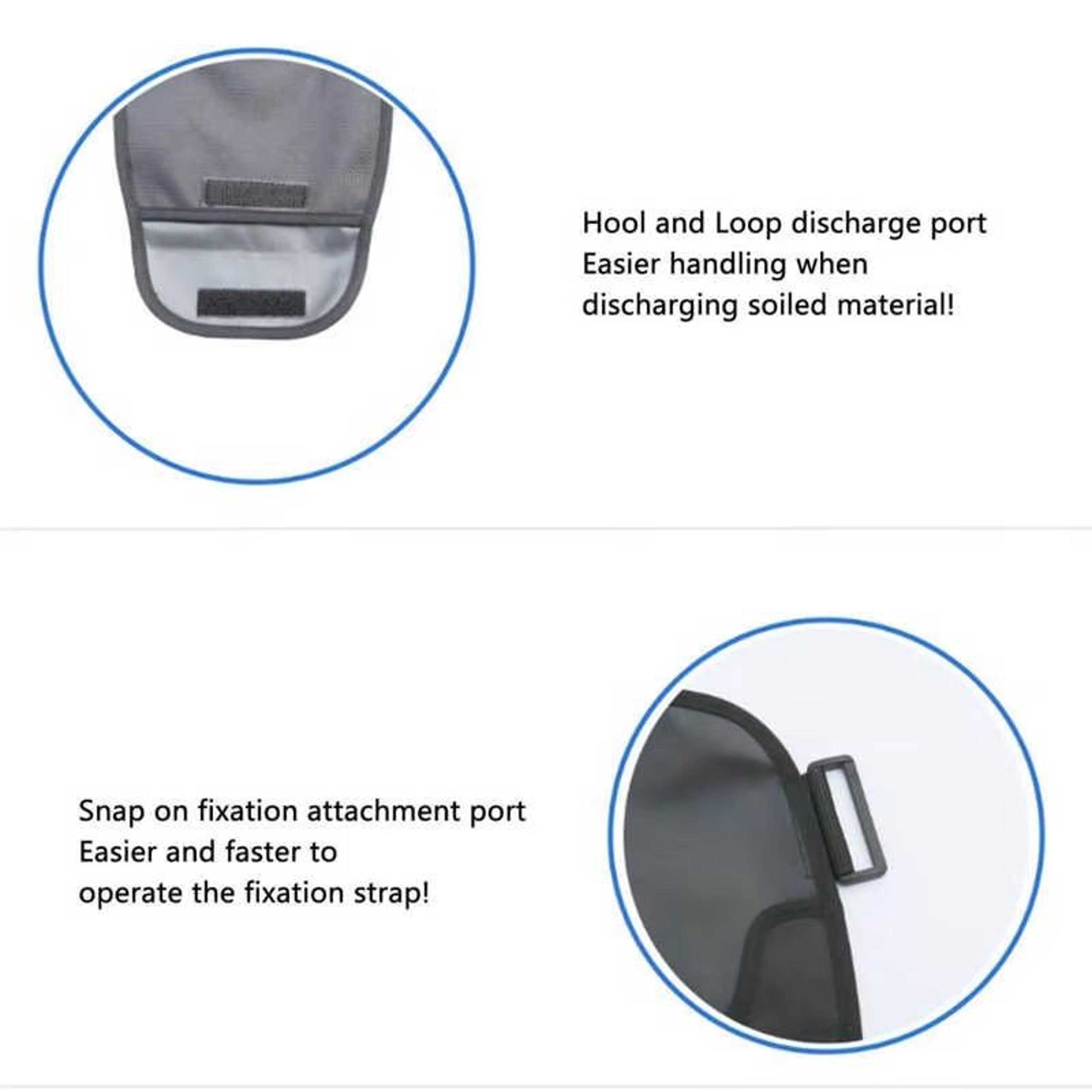 Universal Stretchy Ostomy Bag Cover With Waterproof Protection 2