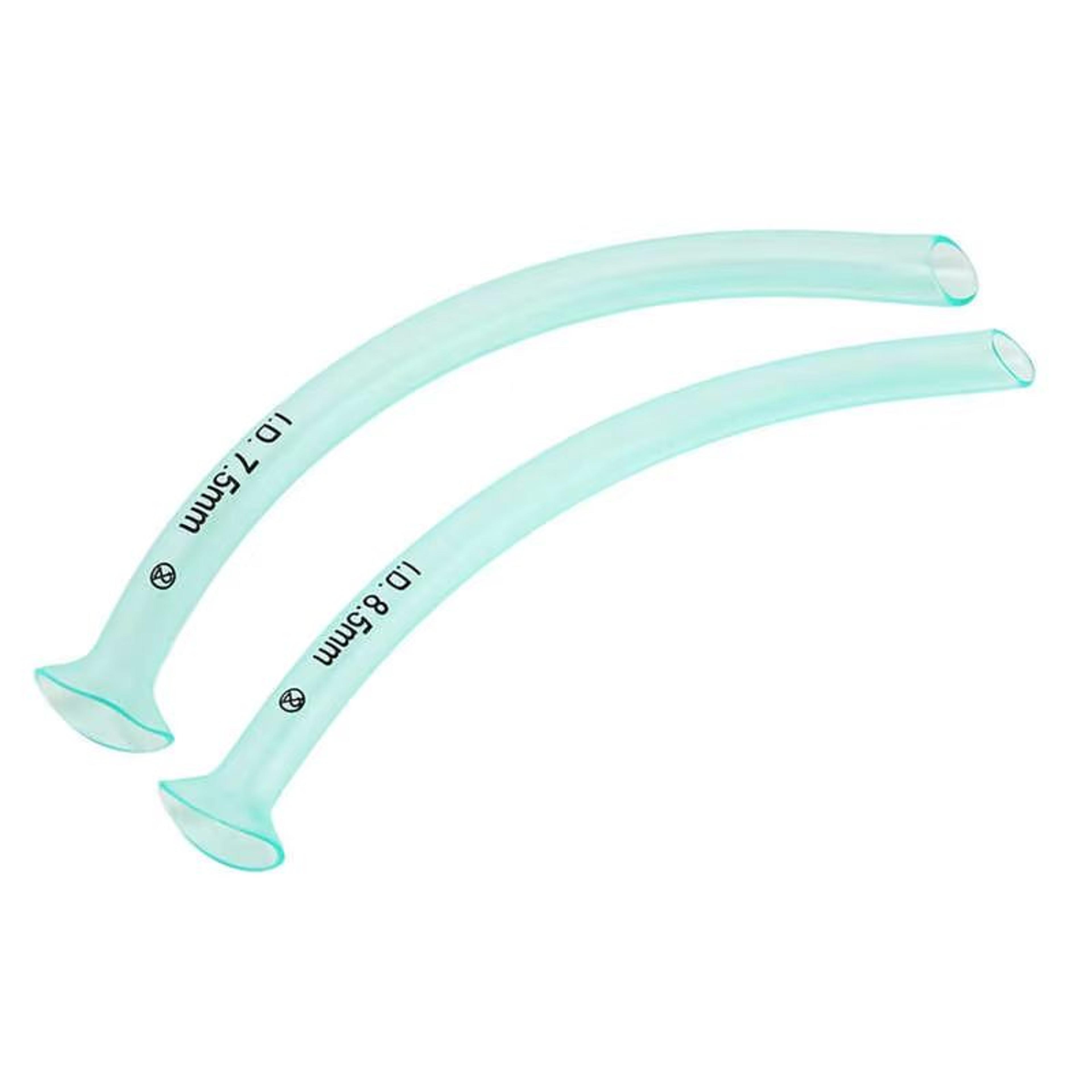 Disposable Transparent Nasopharyngeal Airway Tube  Emergency Airway Support Green OralNasal Tube 5