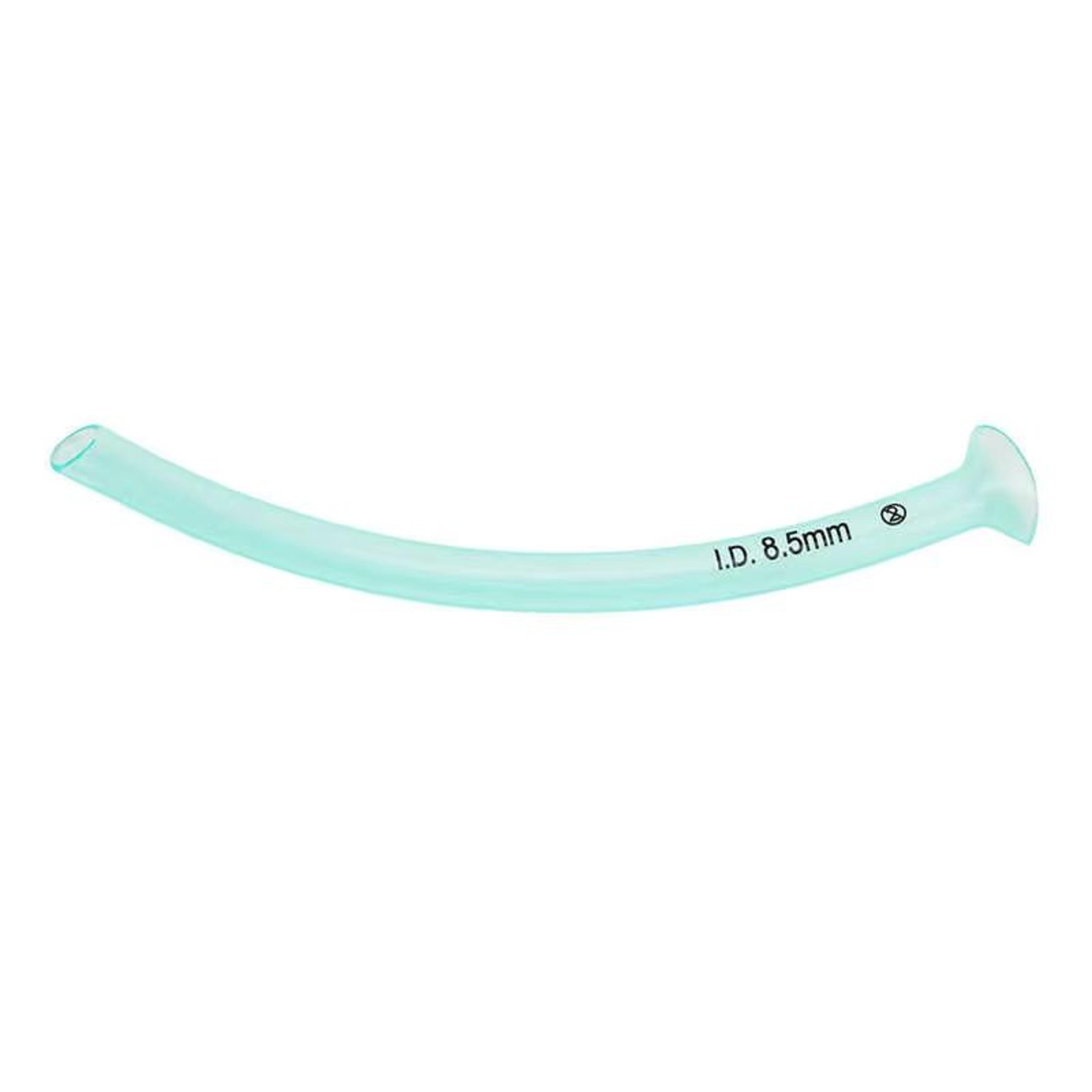 Disposable Transparent Nasopharyngeal Airway Tube  Emergency Airway Support Green OralNasal Tube 7