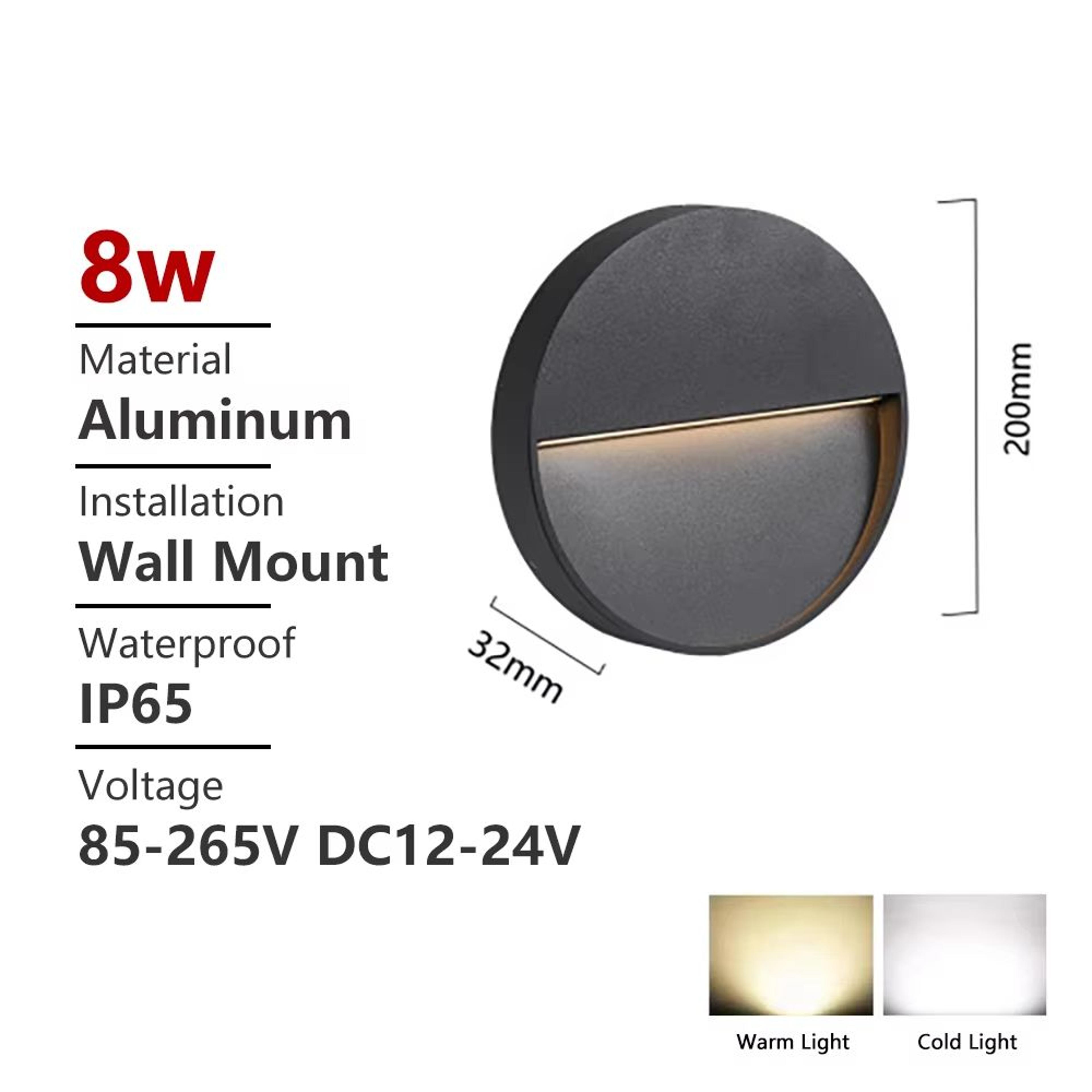 SANDIY Outdoor Waterproof LED Stair Light Wall Lamp  Surface Mounted Terrace Porch Exterior Lightin 11