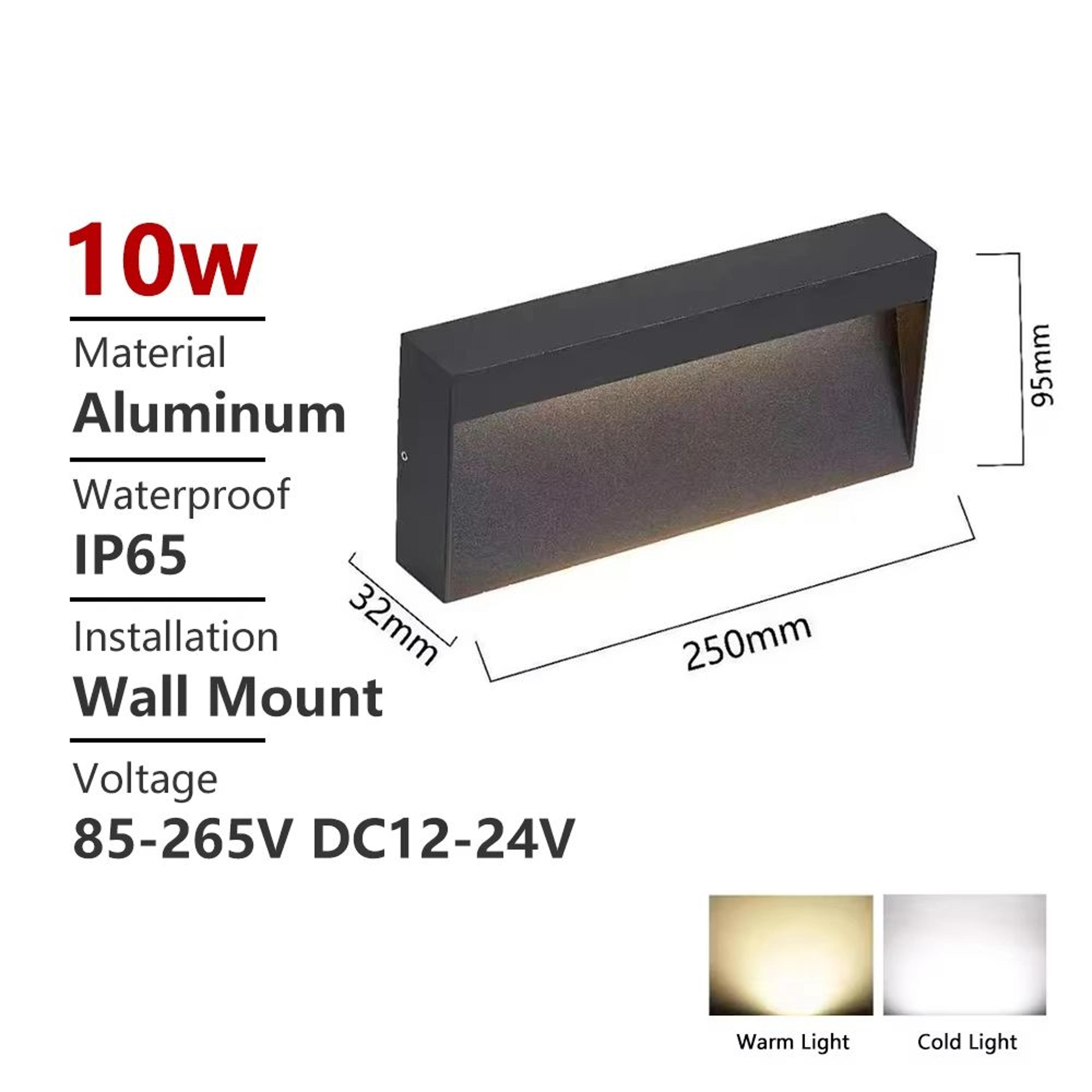 SANDIY Outdoor Waterproof LED Stair Light Wall Lamp  Surface Mounted Terrace Porch Exterior Lightin 13