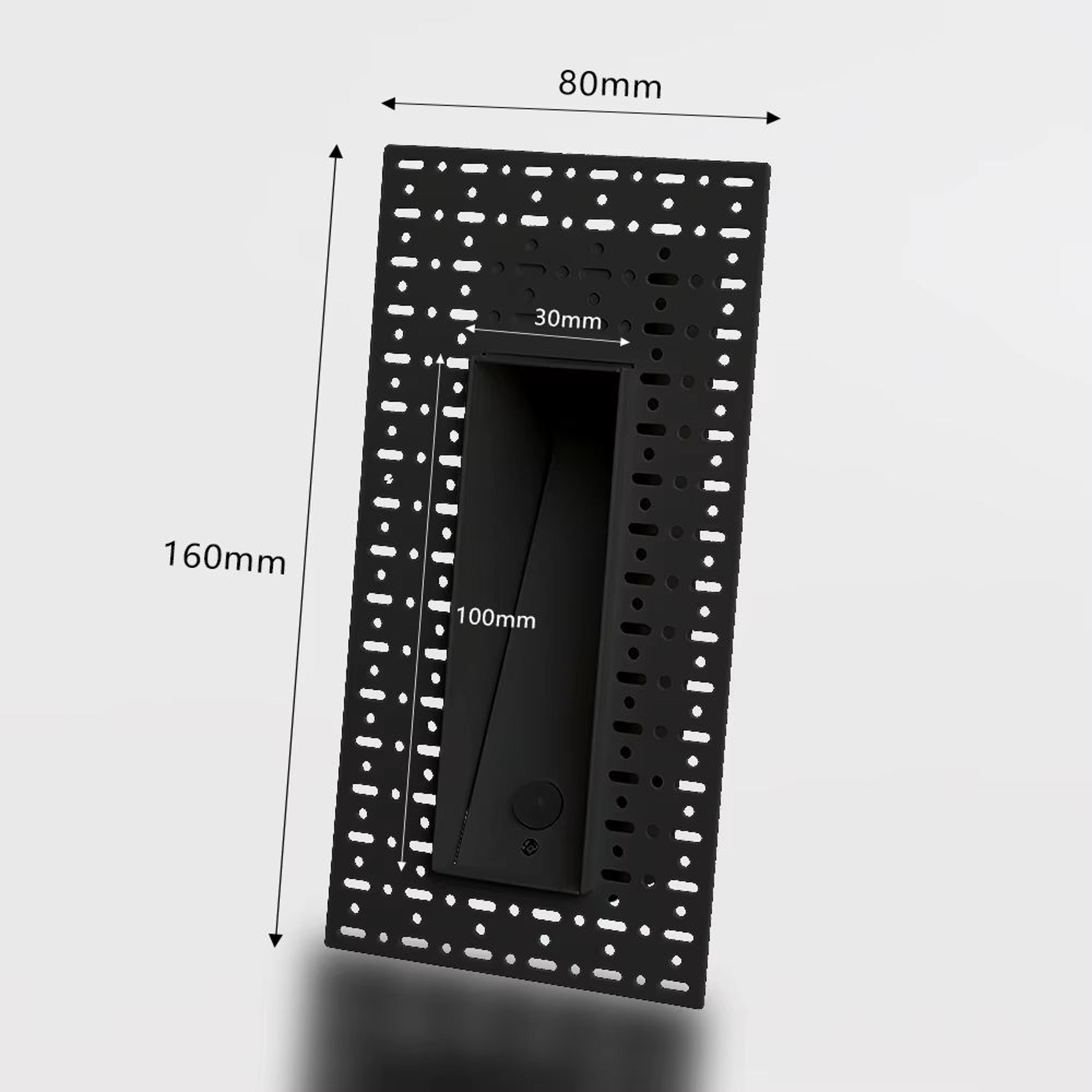 SANDIY Motion Sensor Wall Sconce Lamp Recessed Step Lights  Frameless Stair Lighting For Home Decor 10