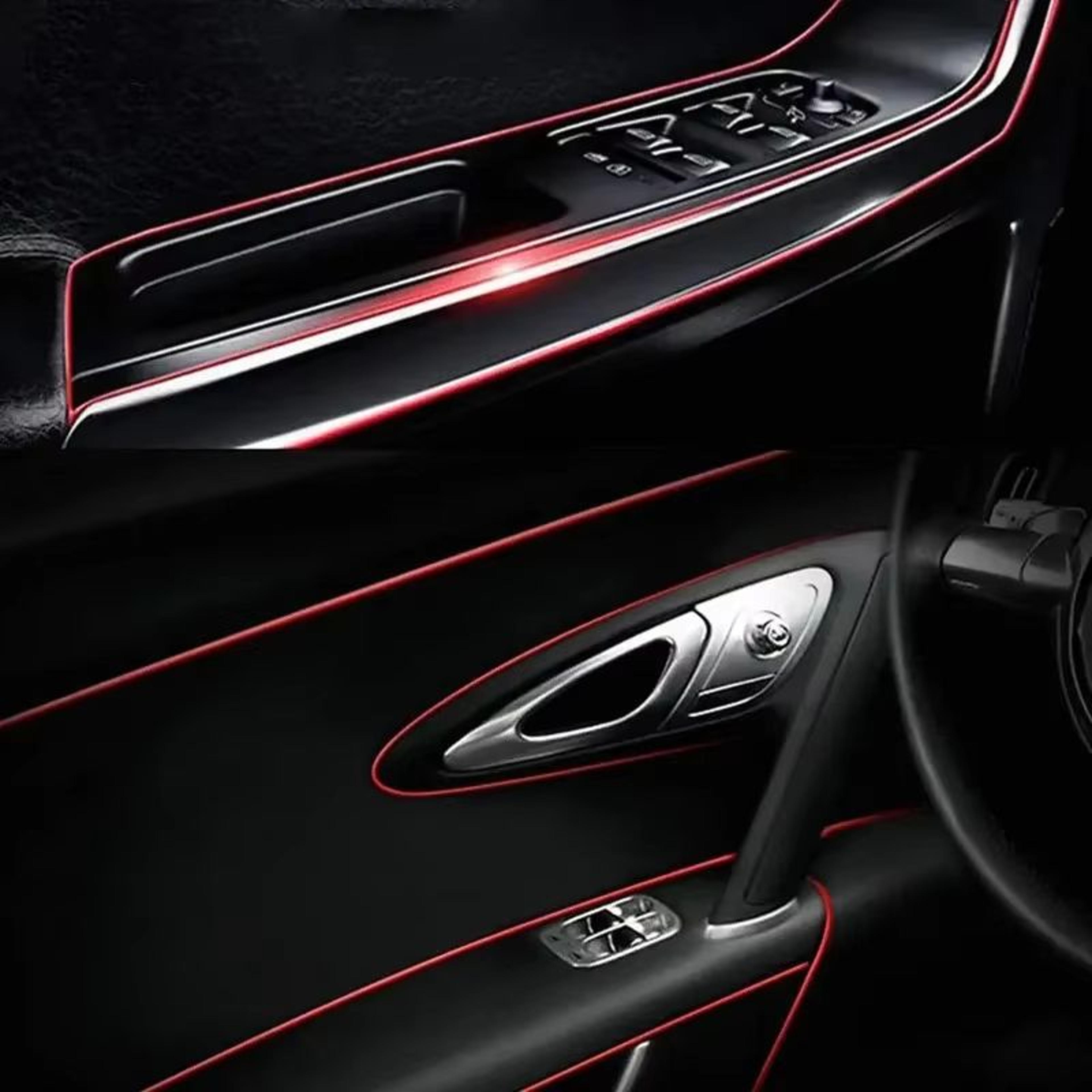 Flexible Car Molding Decoration Strips Auto Interior Trim Dashboard  Door Edge 3