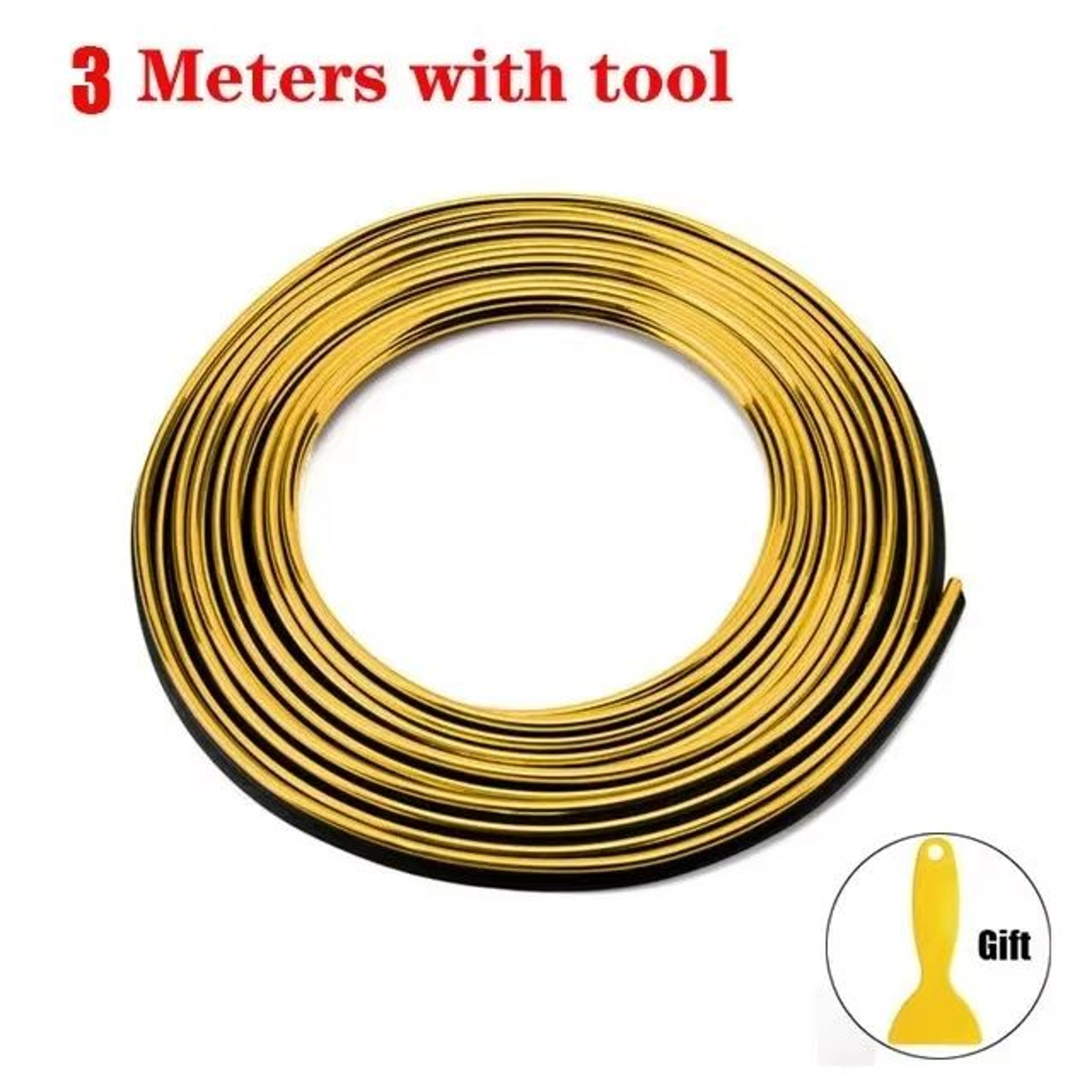 Flexible Car Molding Decoration Strips Auto Interior Trim Dashboard  Door Edge 9