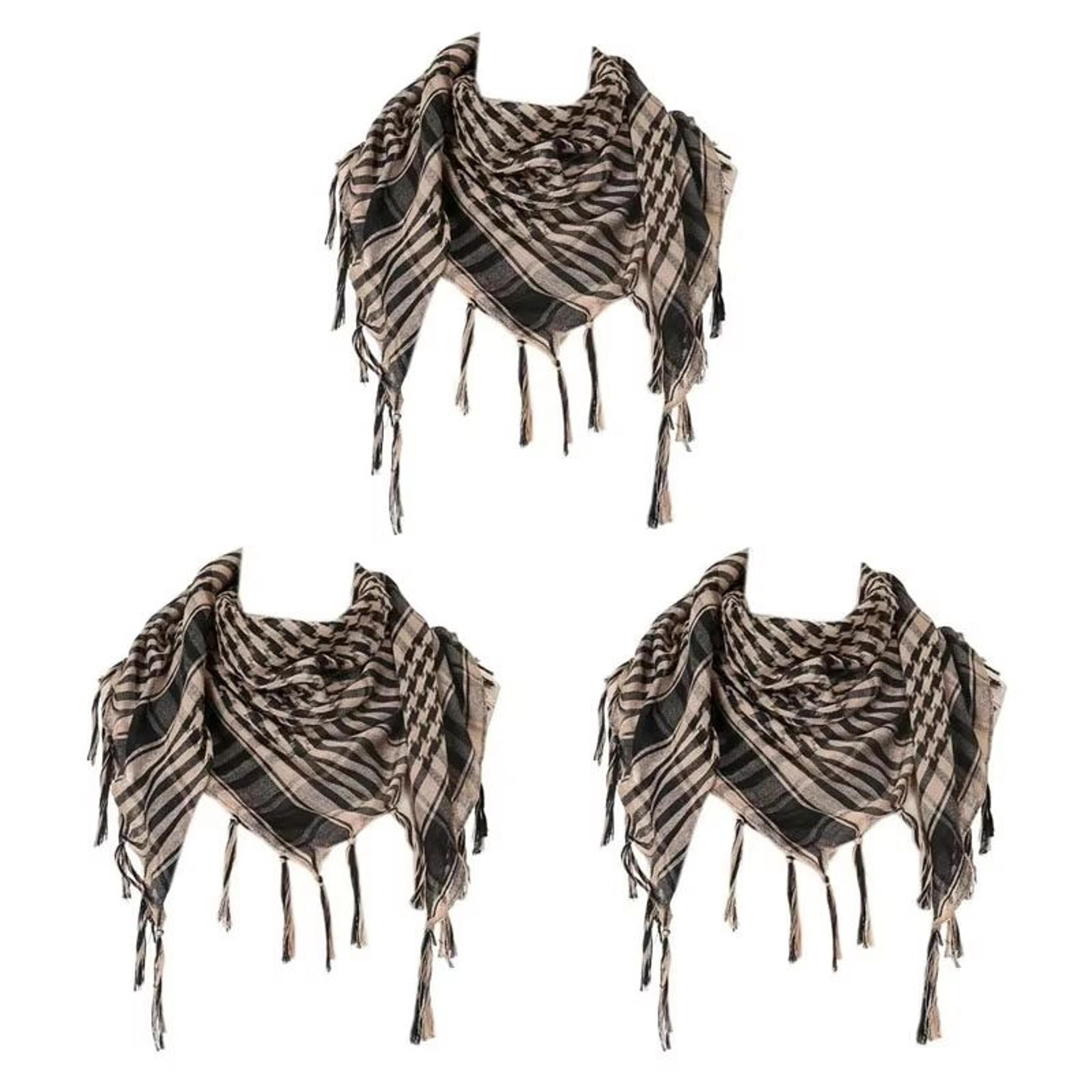 Keffiyeh Tactical Desert Scarf Shemagh Wrap For Men  Women 28