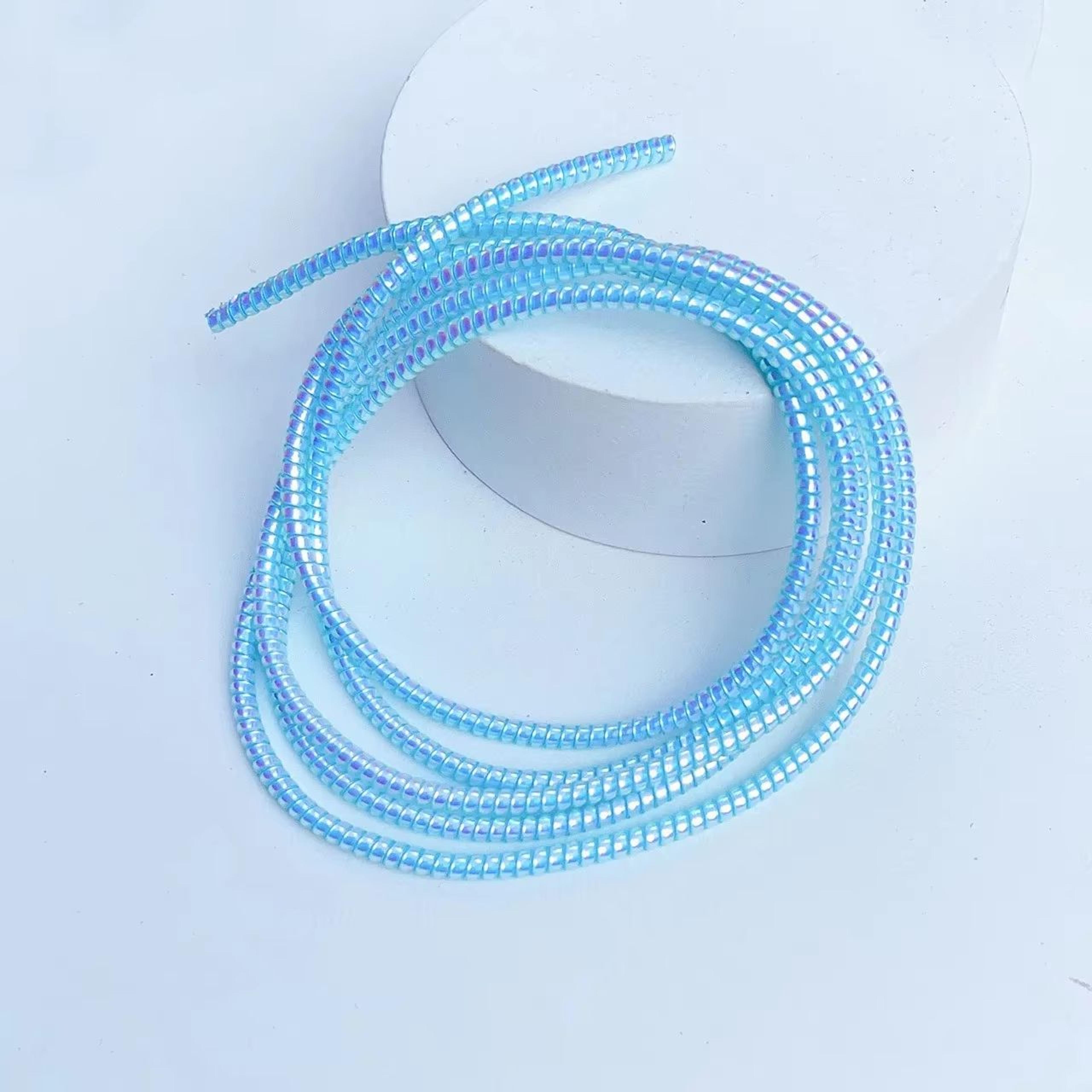 Universal Spiral Laser Cable Protectors Data Cord Organizer Sleeve For Phone Chargers 11