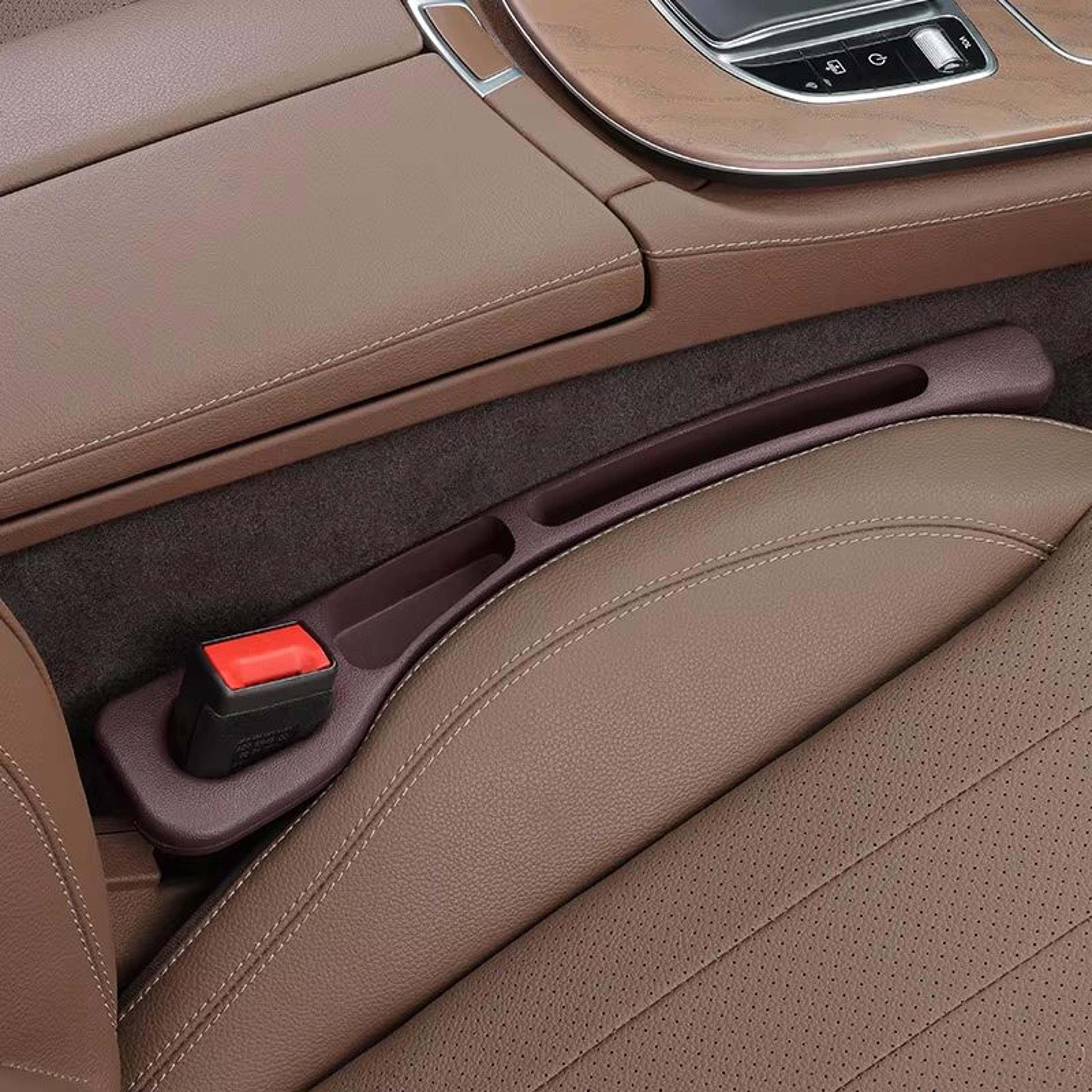 Automotive Car Seat Gap Plug AntiLeak Strip And MultiFunctional Storage Box Interior Organizer 4