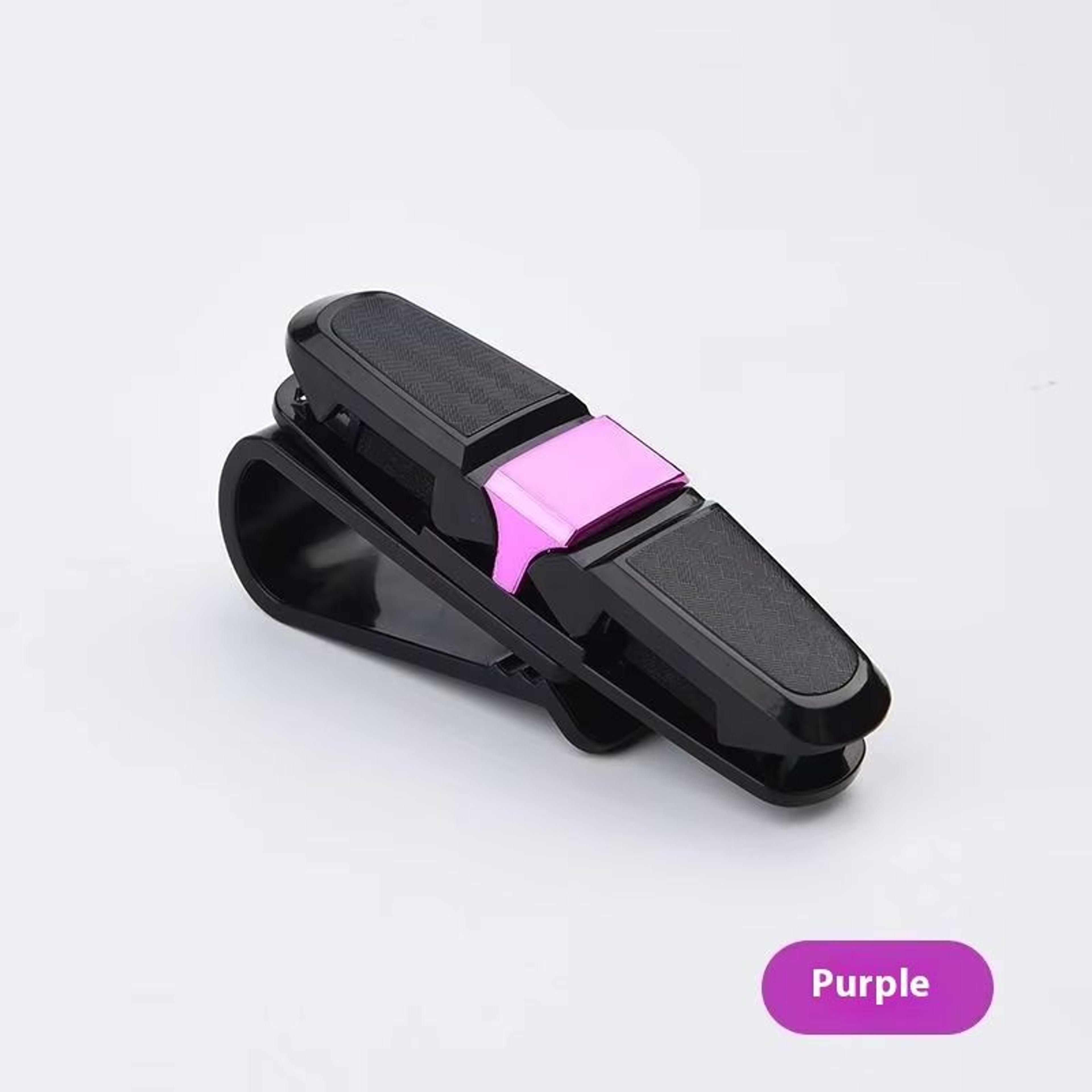 80Degree Rotating MultiFunctional Car Eyeglass Storage Clip Holder For Easy Access 3