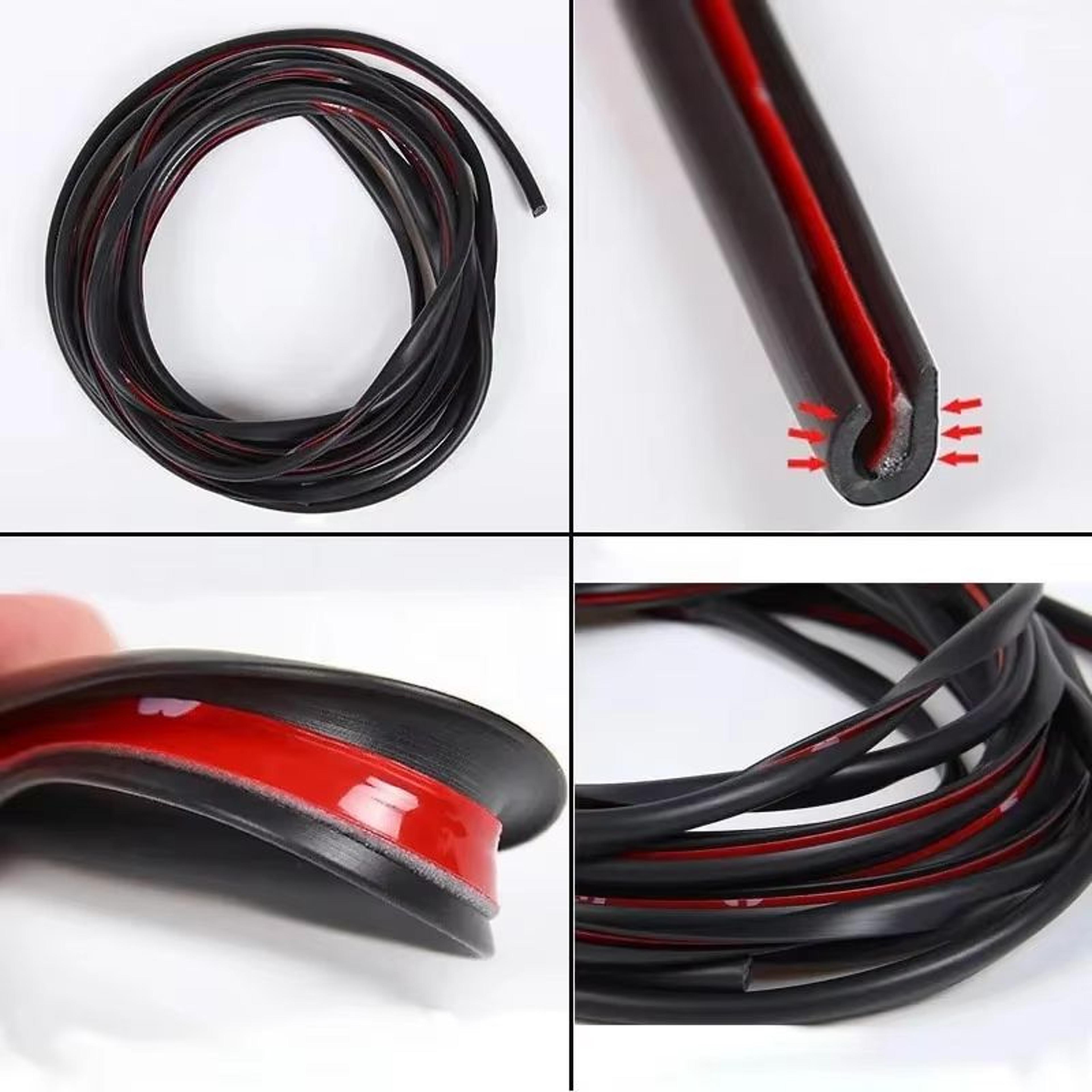Universal UType Car Door Edge Guard Protection Strip Rubber Scratch Protector Trim Molding 1