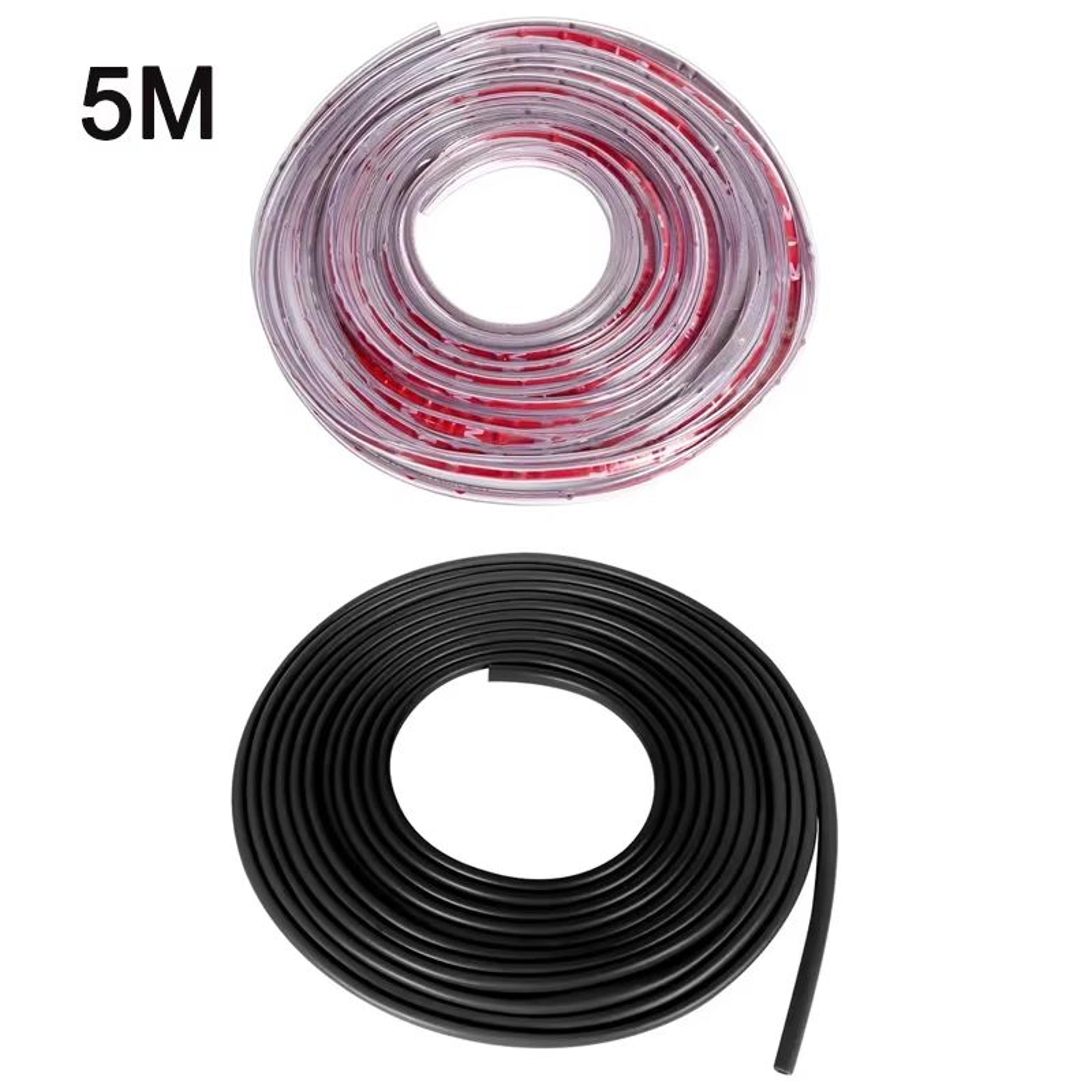 Universal UType Car Door Edge Guard Protection Strip Rubber Scratch Protector Trim Molding 25