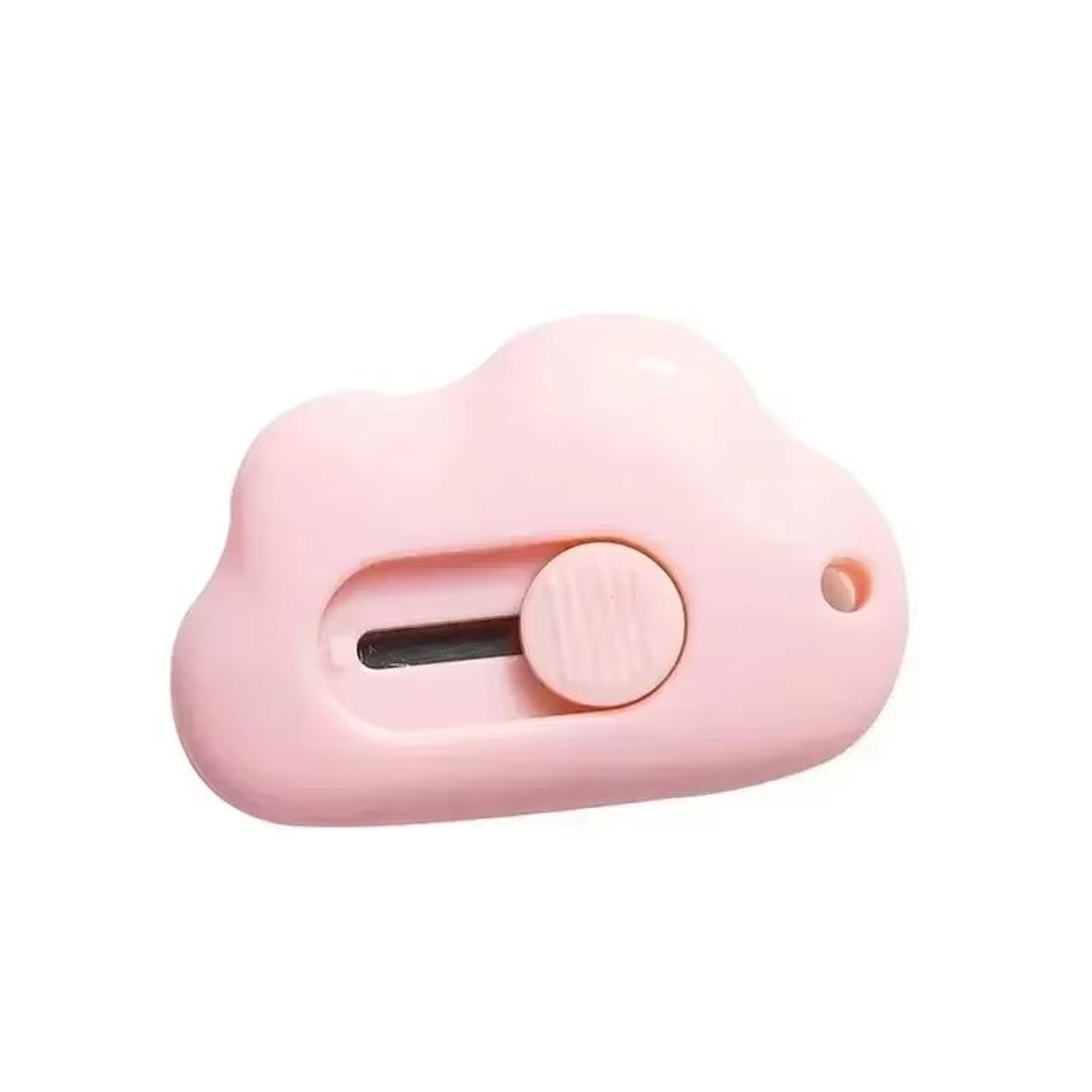 Mini Pocket Cloud Art Utility Knife With Refillable Blade Craft Paper Cutter 8