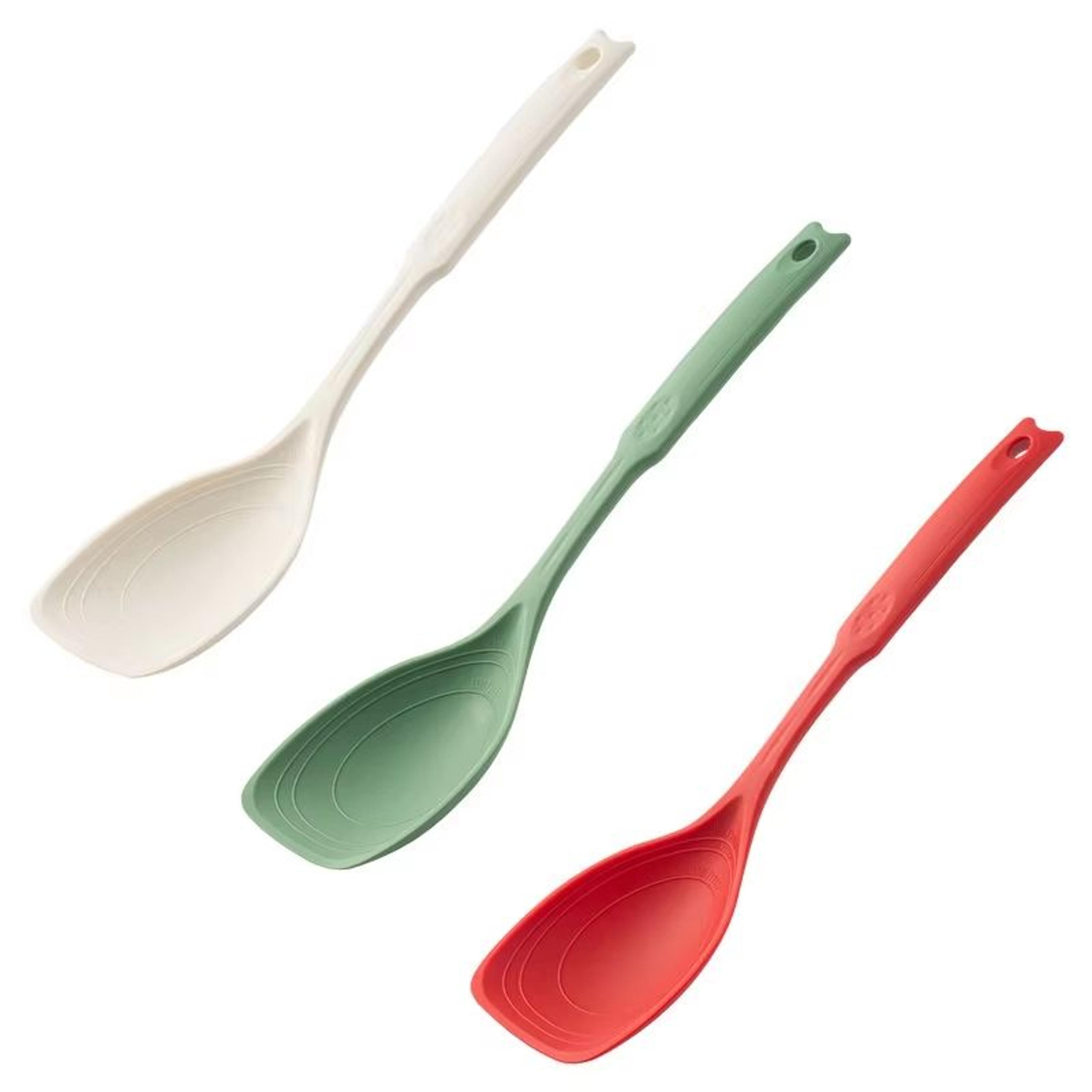 MultiFunctional Silicone Spatula  HighTemperature Cooking Spoon NonStick Pan Utensil For Daily Use 7
