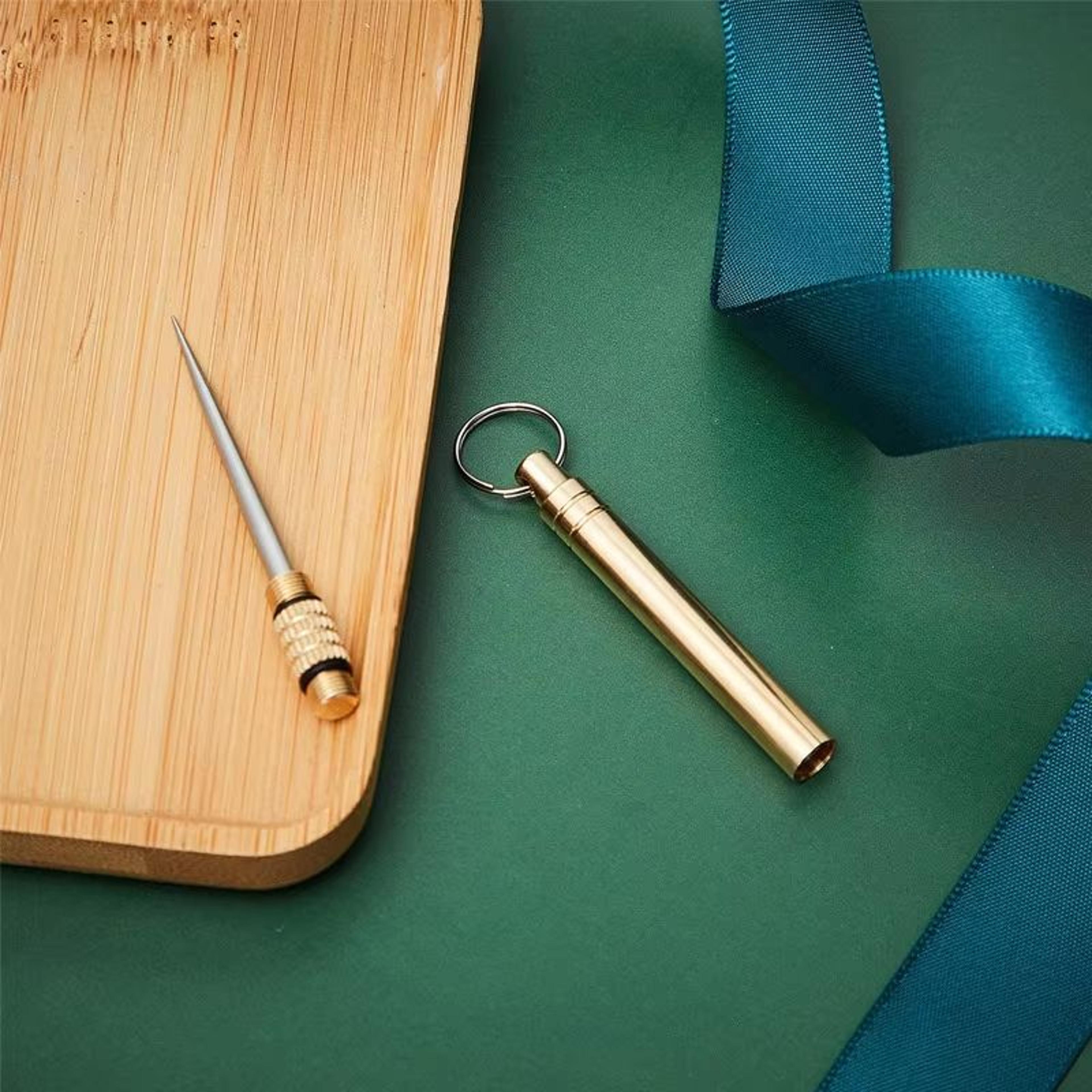 Creative Stainless Steel Toothpicks  Portable Fruit Picks Essential Outdoor Tools For Camping Prote 2