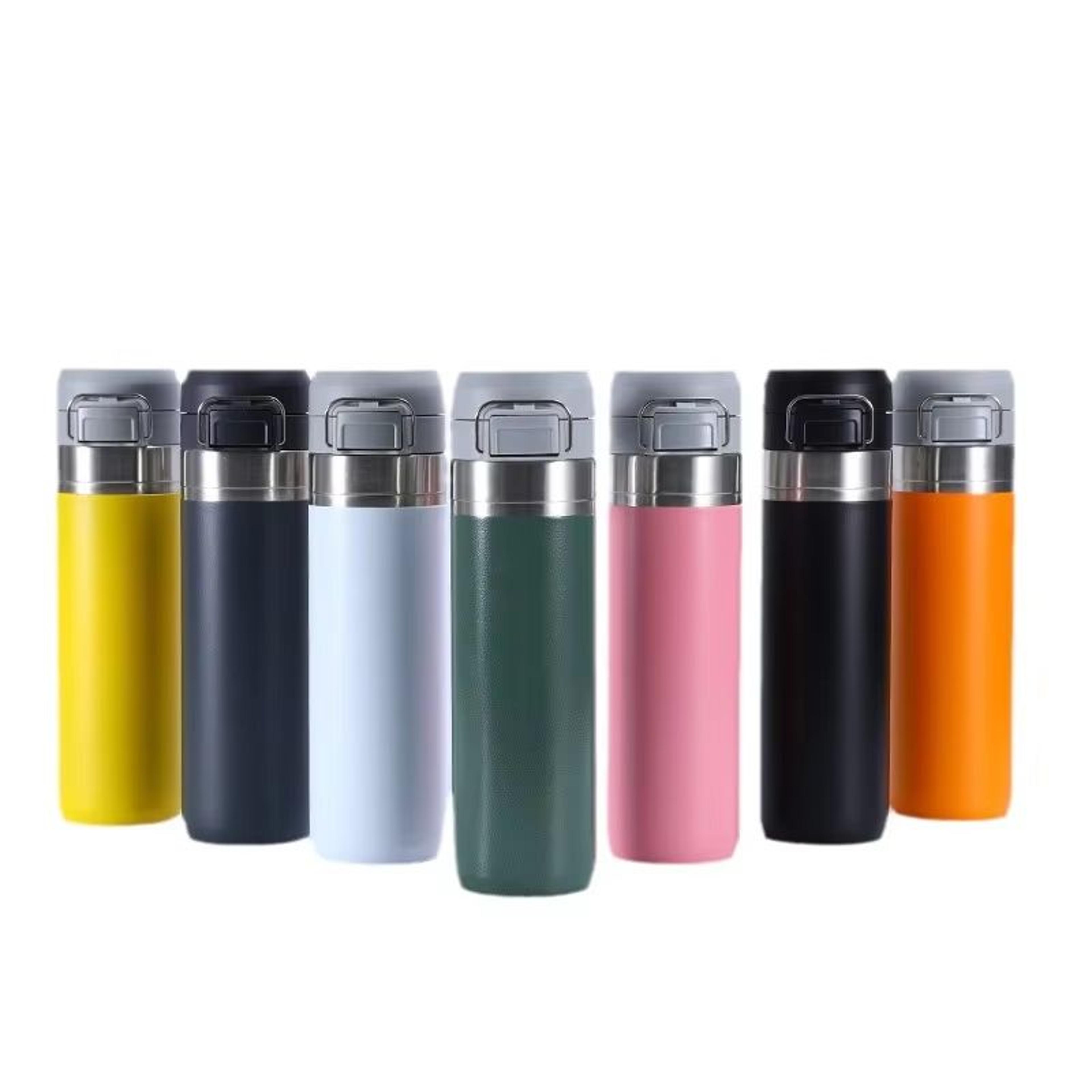 American 304 Stainless Steel Insulated Cup  LargeCapacity Portable Sports Water Bottle Vacuum Spray 2