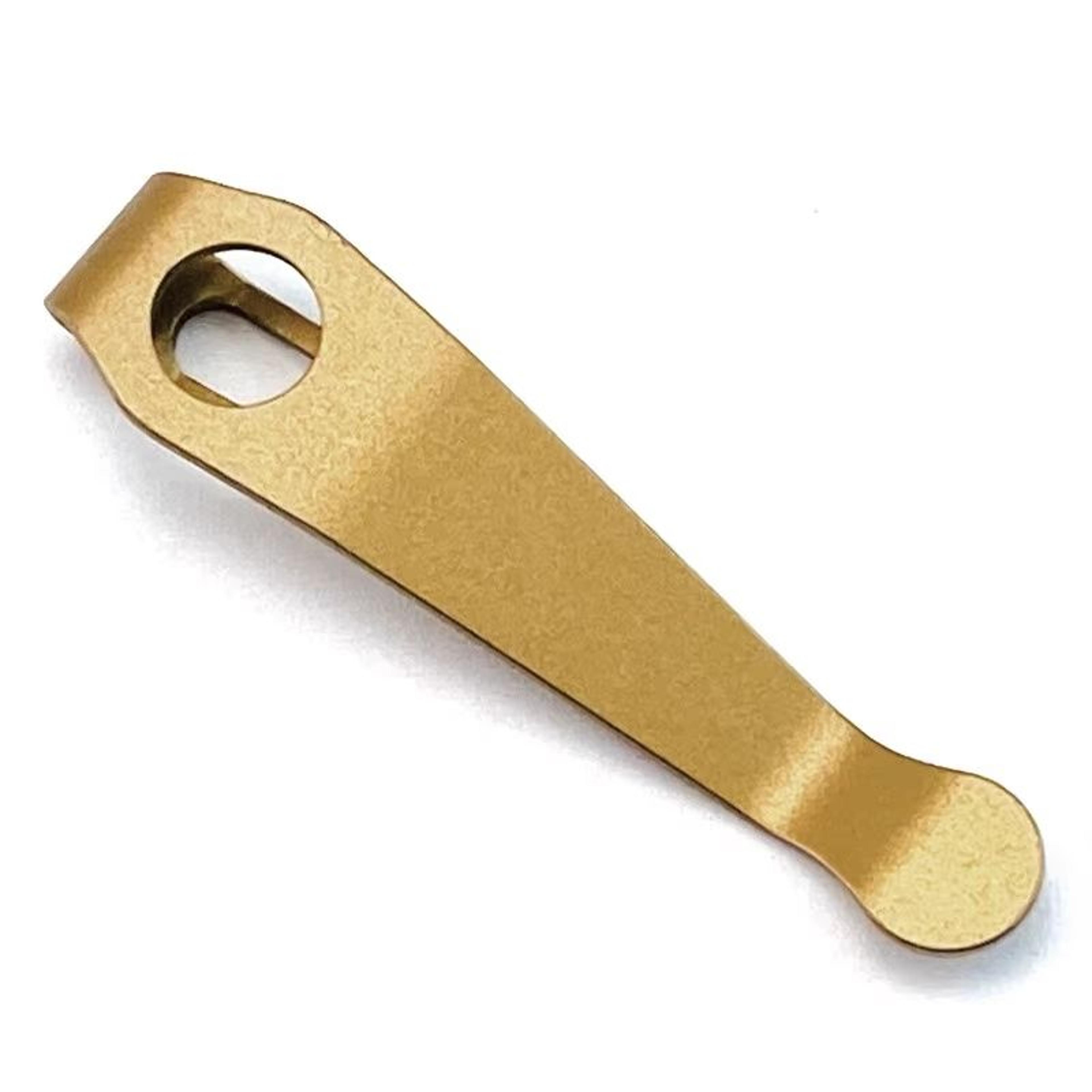 Titanium Pocket Knife Clip  Lightweight Waist Clip Replacement For Para 3 Folding Knife 8