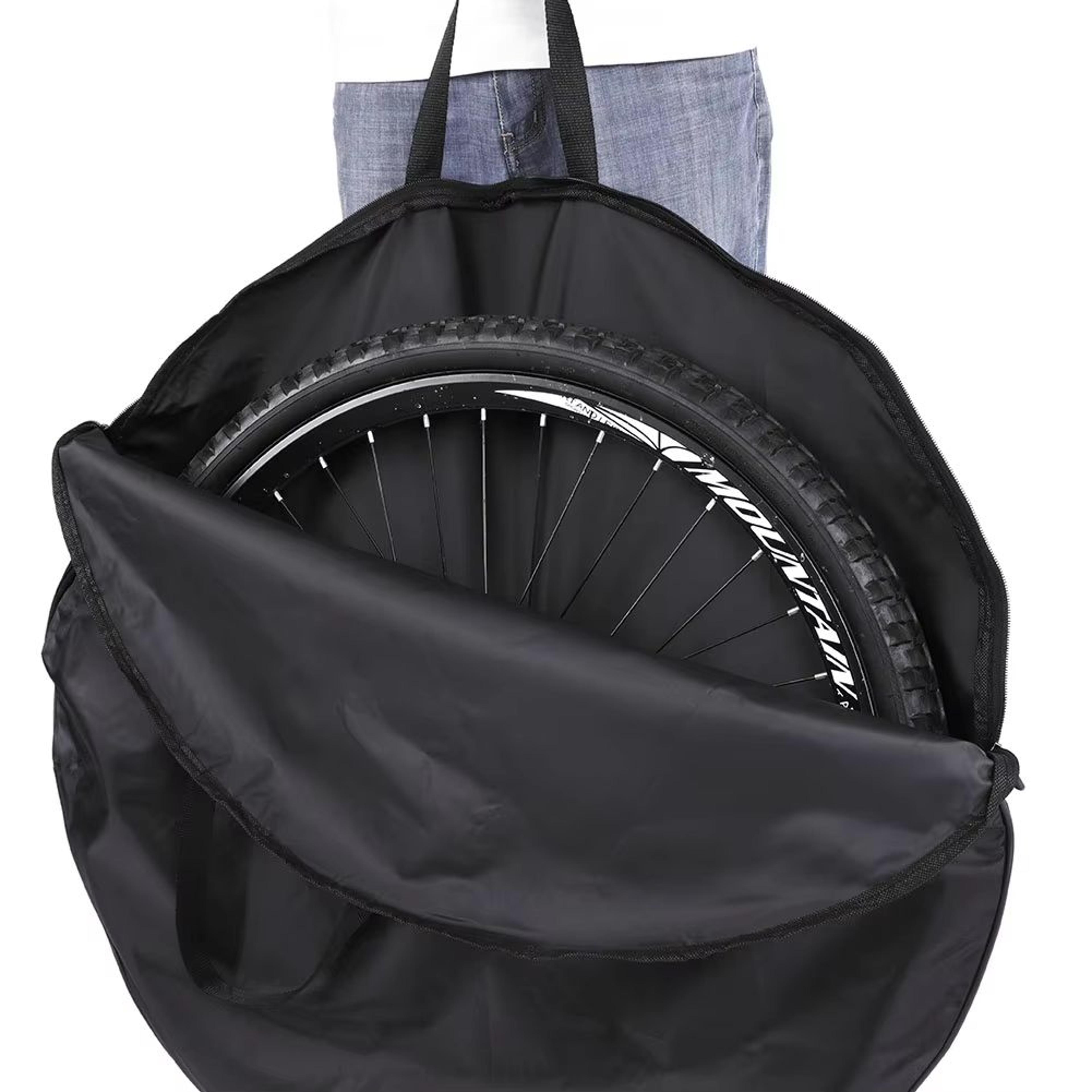 DUUTI Bicycle Wheel Carry Bag  275in  29in Cycling Wheel Storage  Transport Case 3