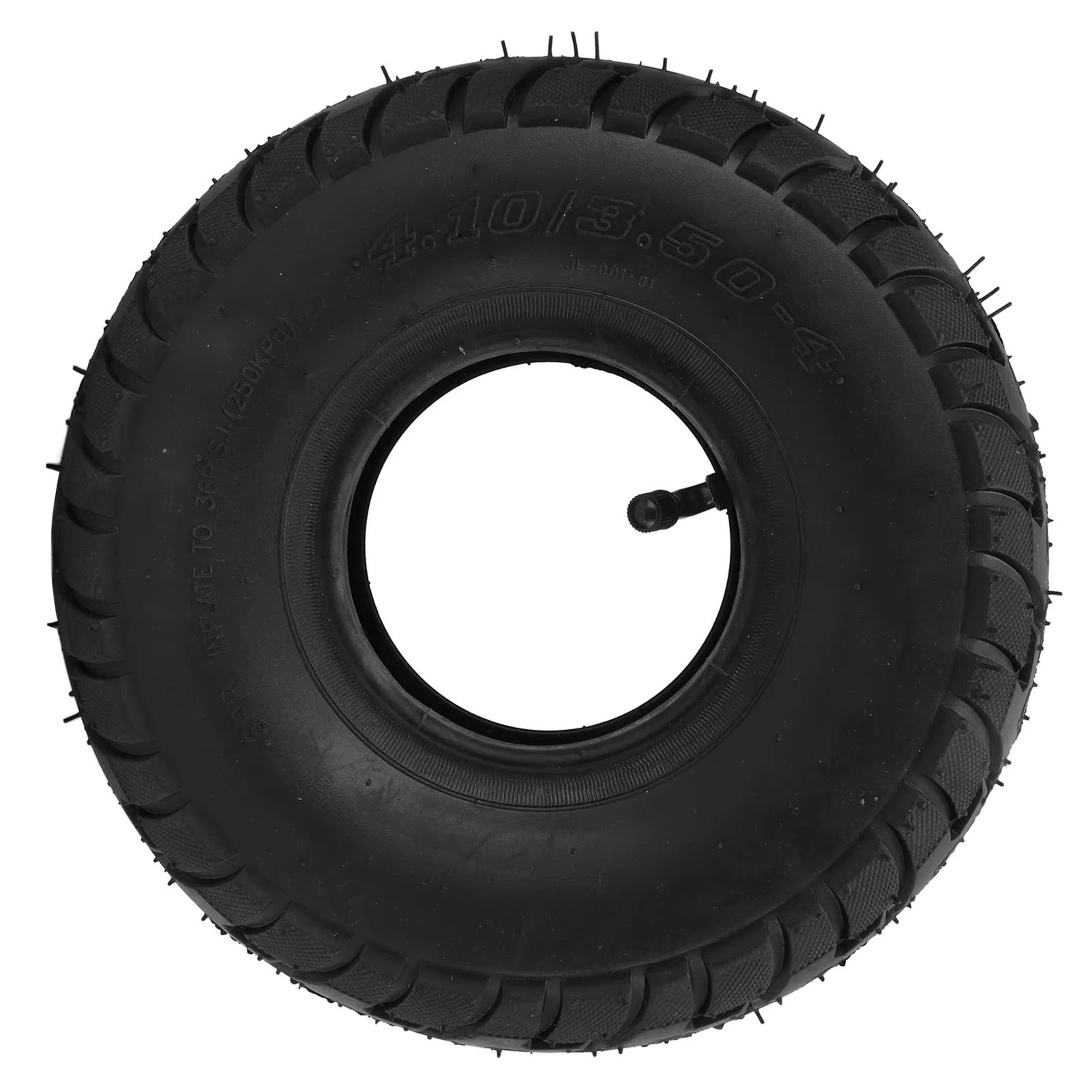10 Inch Pneumatic Inner Tube Tire  4103504 Replacement Tube With Bent Valve 1