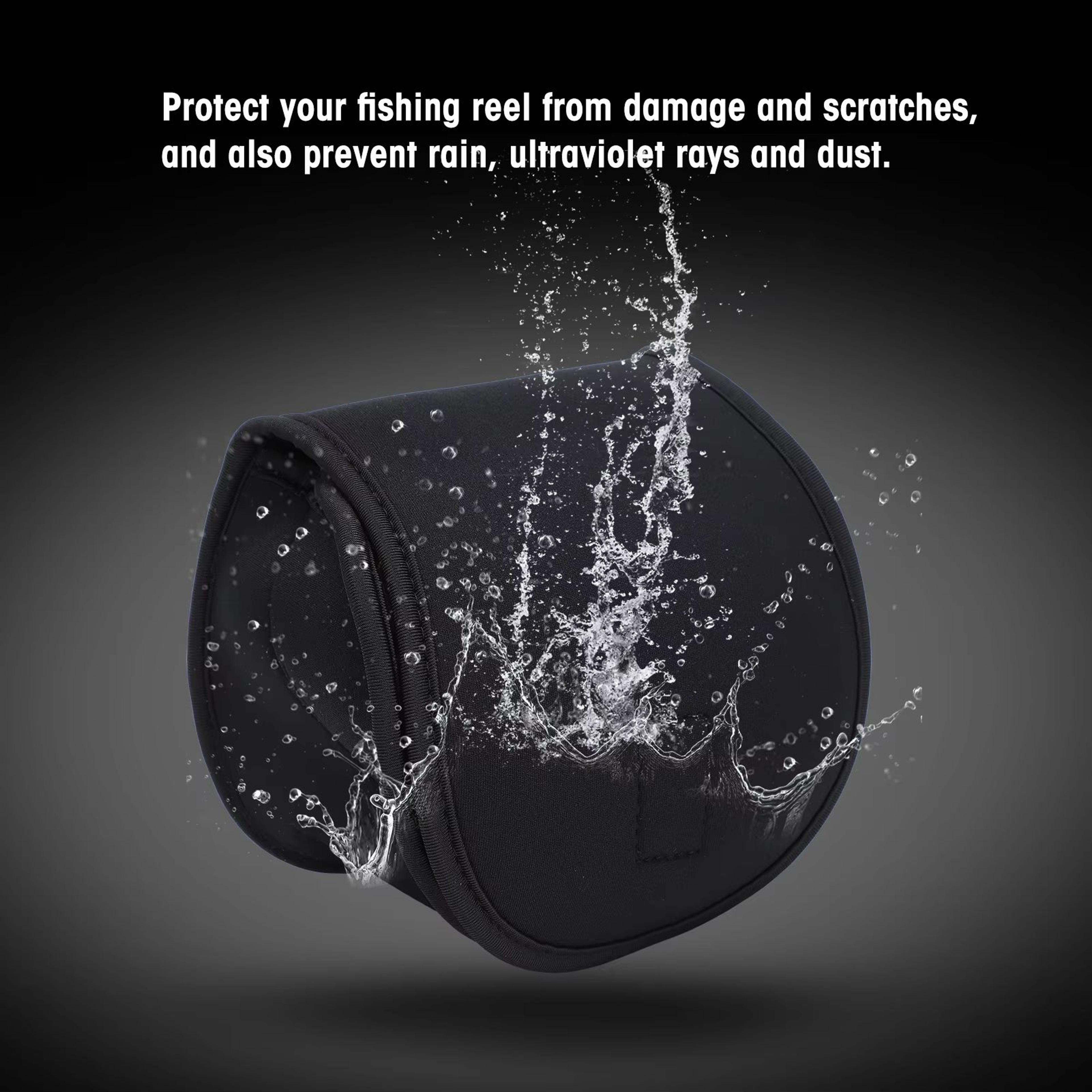 Neoprene Fly Reel Cover  Protective AntiCollision Case For Fly Fishing Reel Storage 5