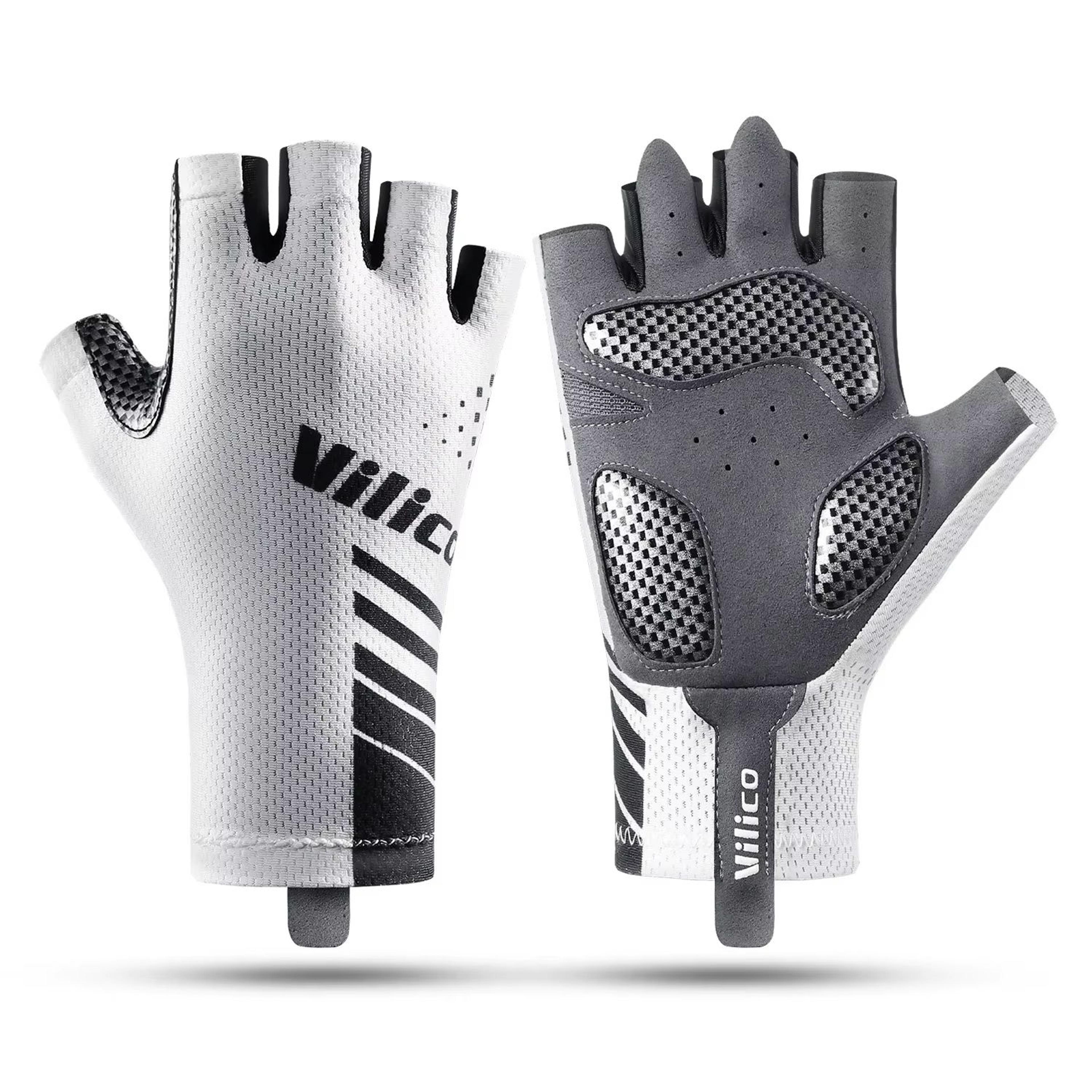 Unisex Breathable Antishock Cycling Gloves  Half Finger Road Bike Gloves For Men And Women 0
