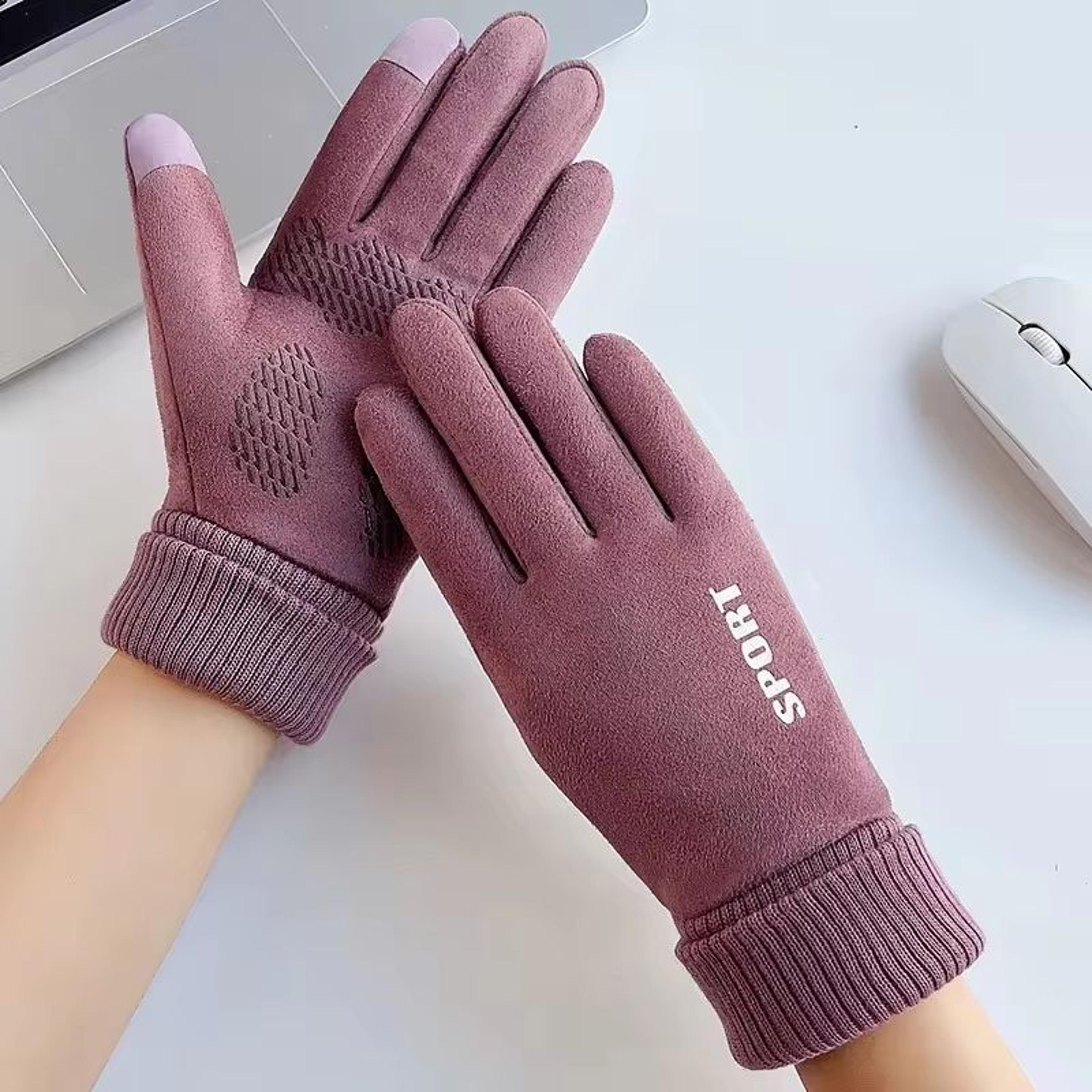 Winter Biker Touchscreen Waterproof Windproof Gloves For Women  Warm Motorcycle And Outdoor Sports  8