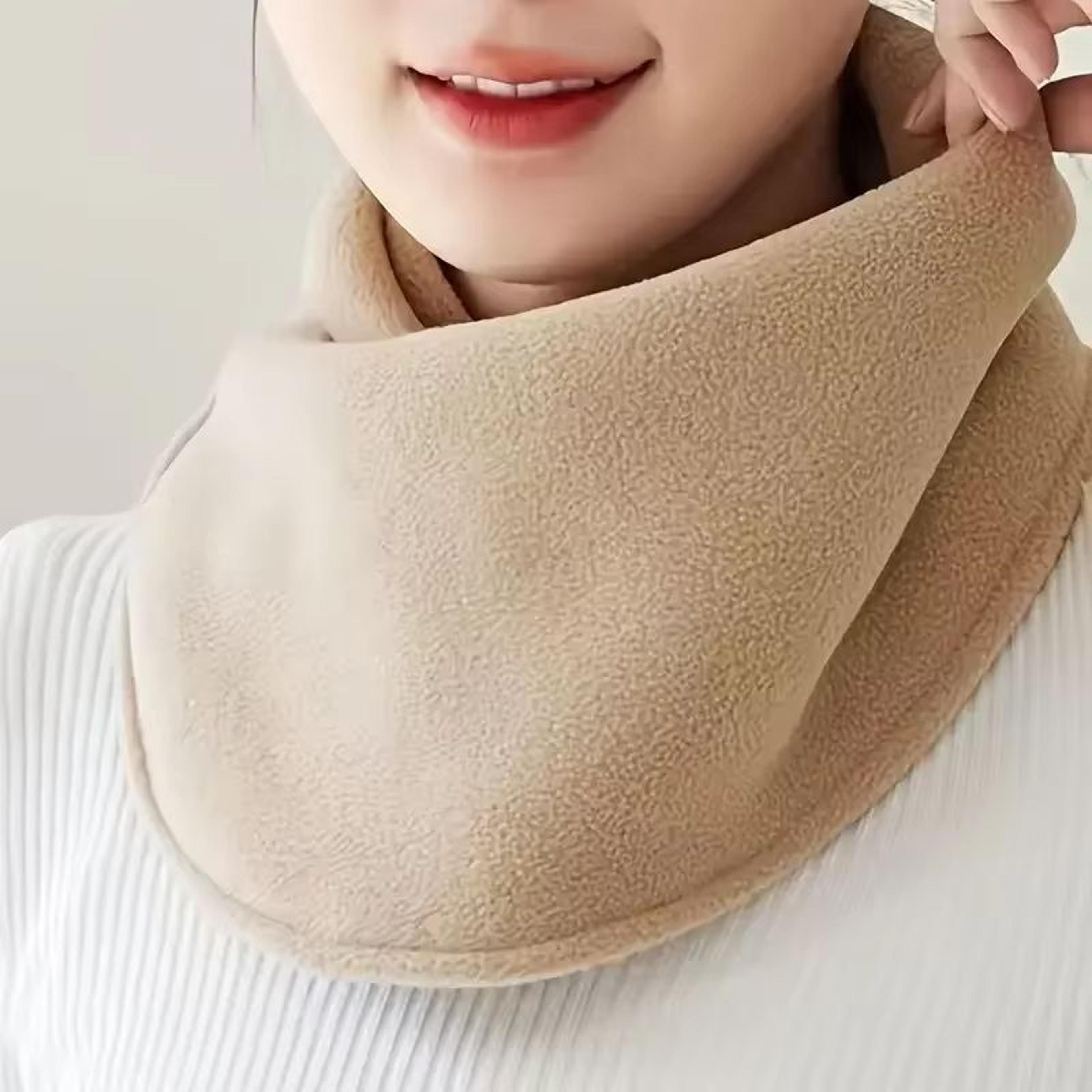 Womens Winter Warm Fluffy Scarf  Stylish Soft Neck Warmer Wrap For Cold Weather 9