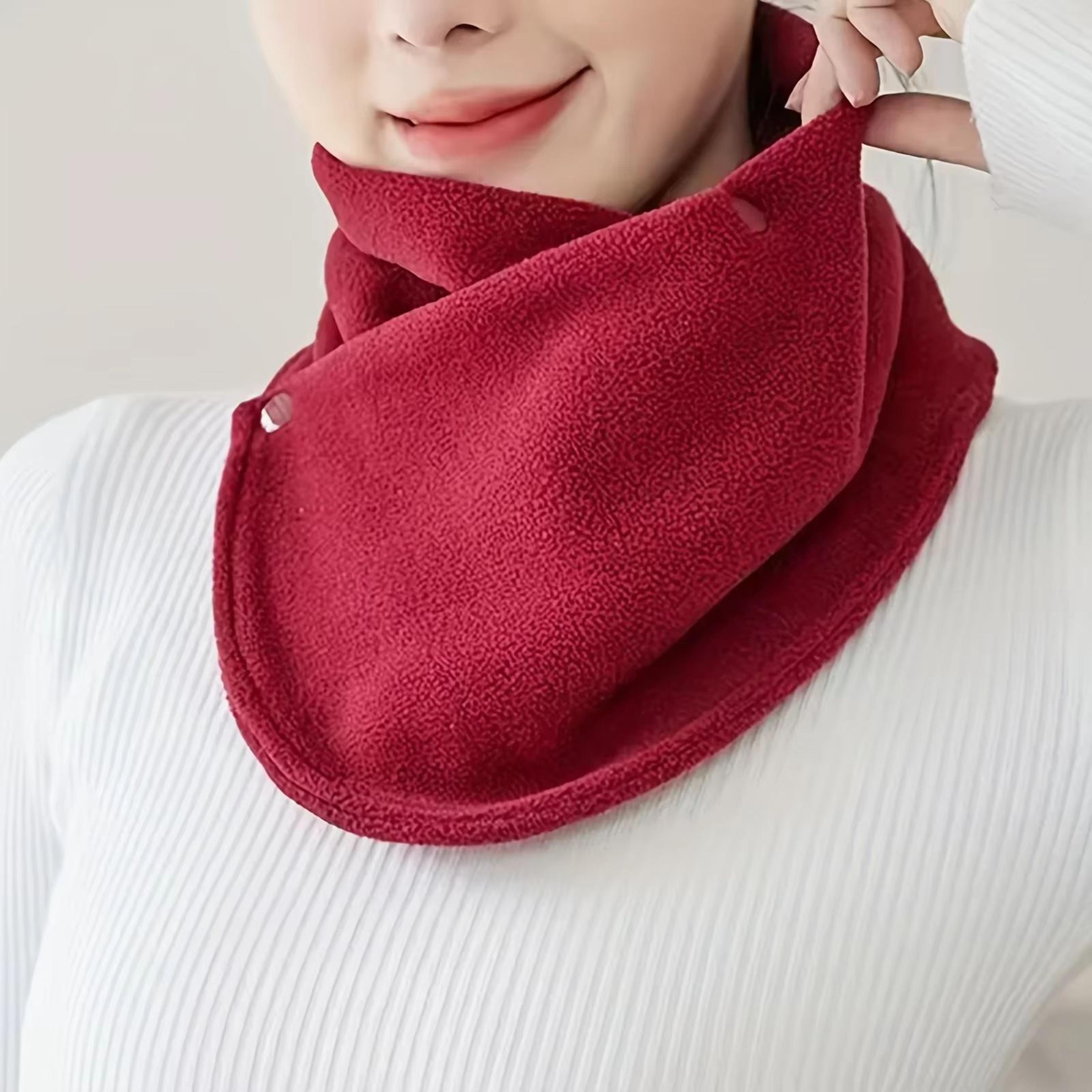 Womens Winter Warm Fluffy Scarf  Stylish Soft Neck Warmer Wrap For Cold Weather 4