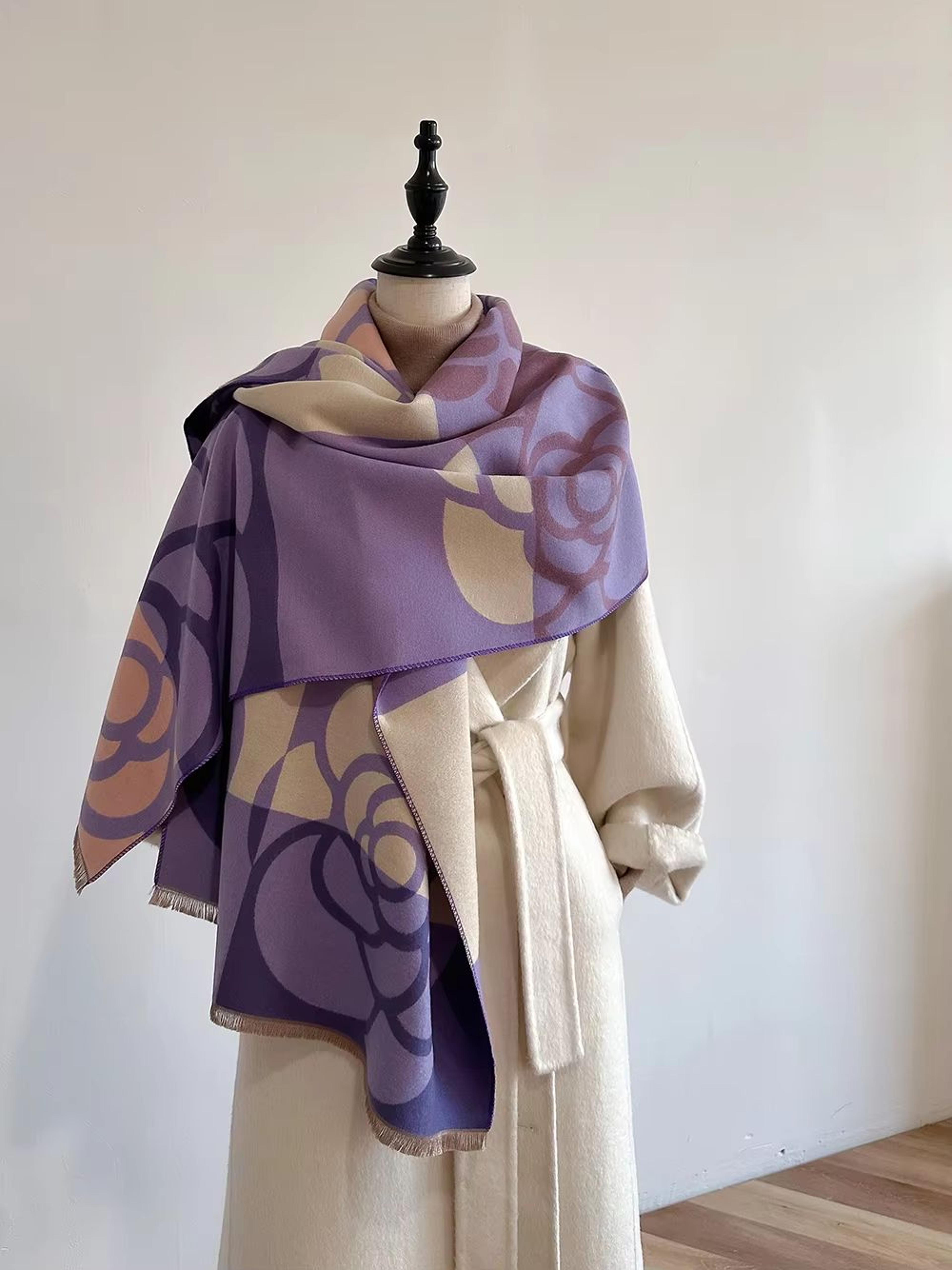 Luxury Womens Cashmere Winter Scarf  Thick Warm Pashmina Shawl Wrap Blanket Bufanda 5