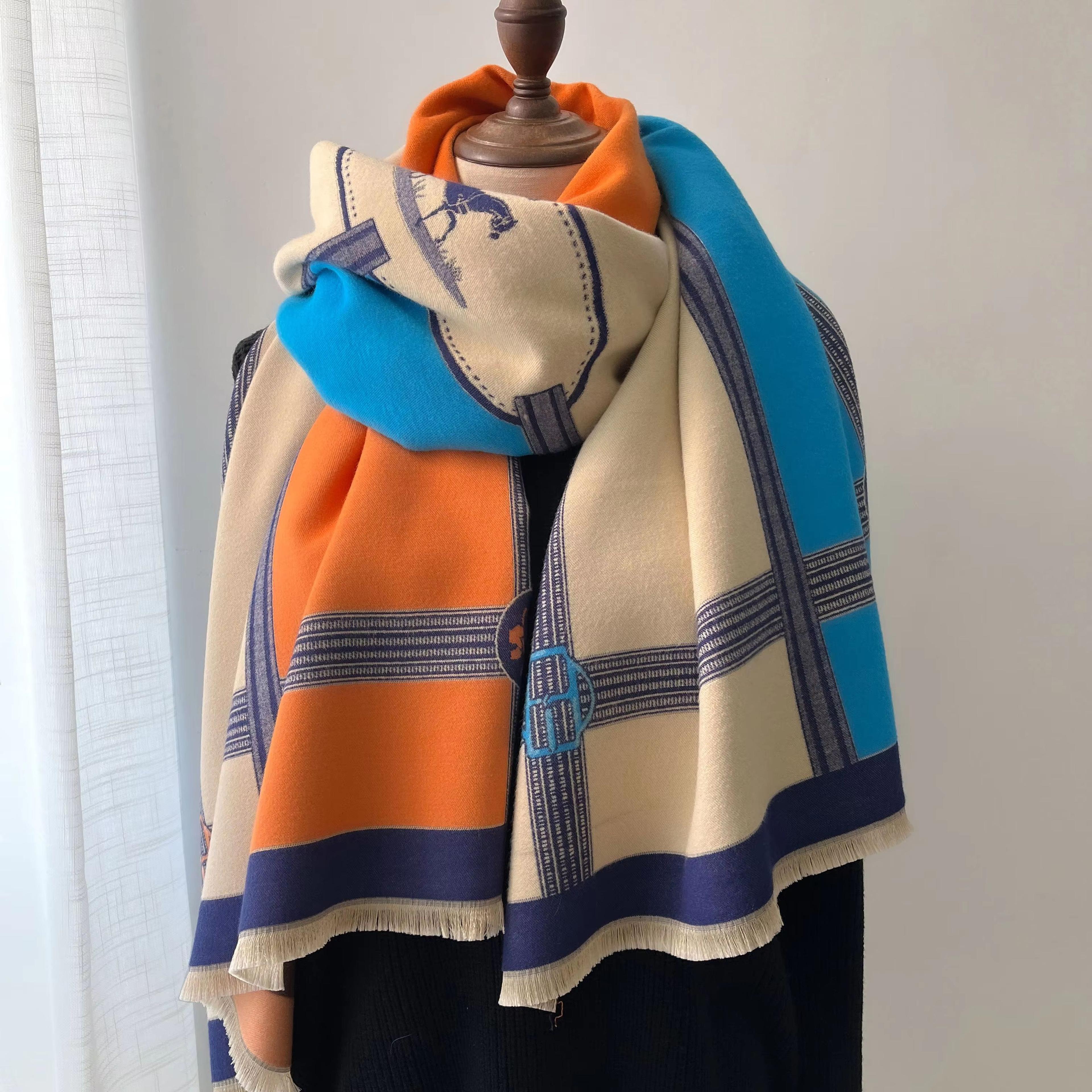 Luxury Womens Thick Warm Winter Scarf  CashmereFeel Pashmina Shawl Wrap Blanket Bufanda 9