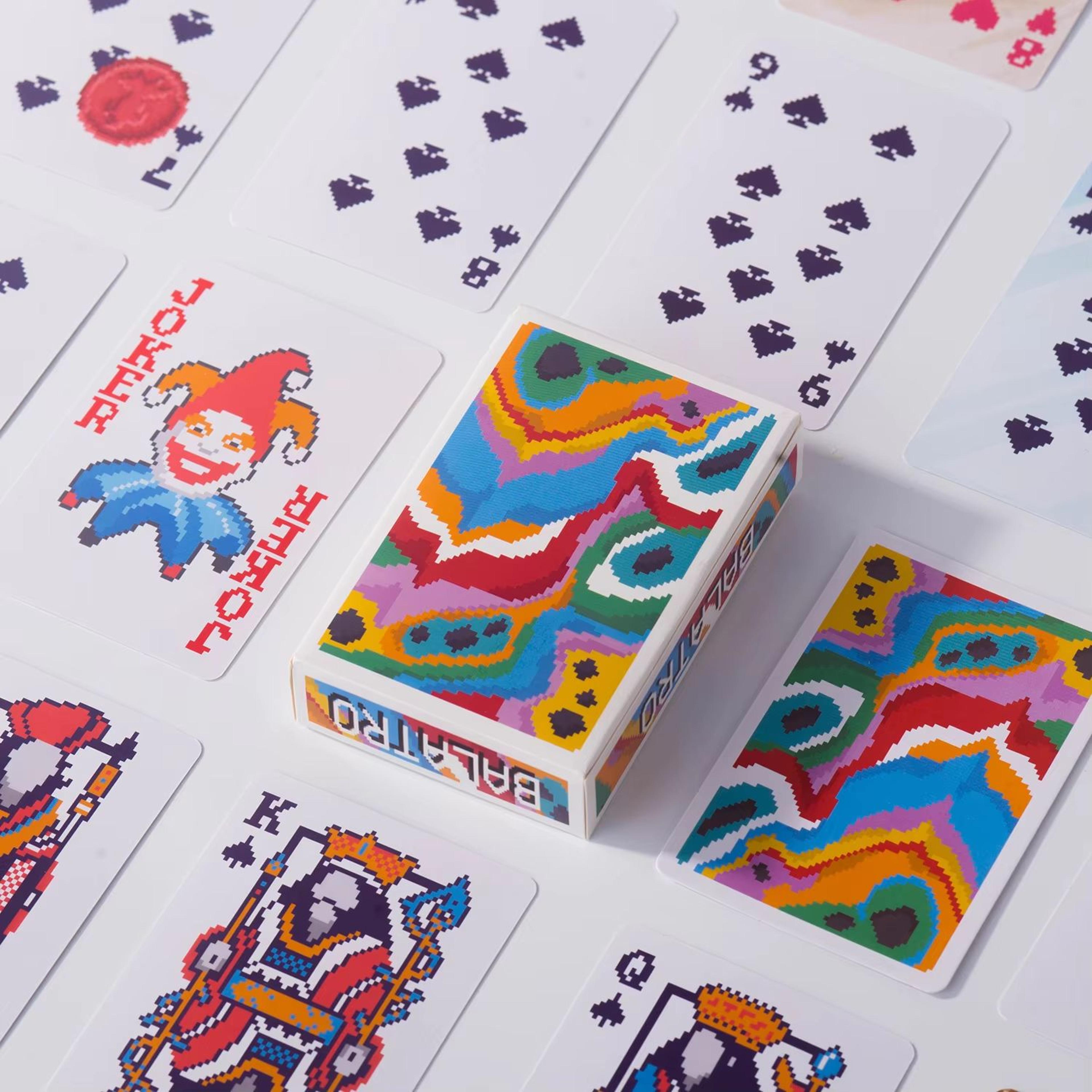 Classic Poker Card Set Durable Portable Playing Cards For Parties And Gatherings 1