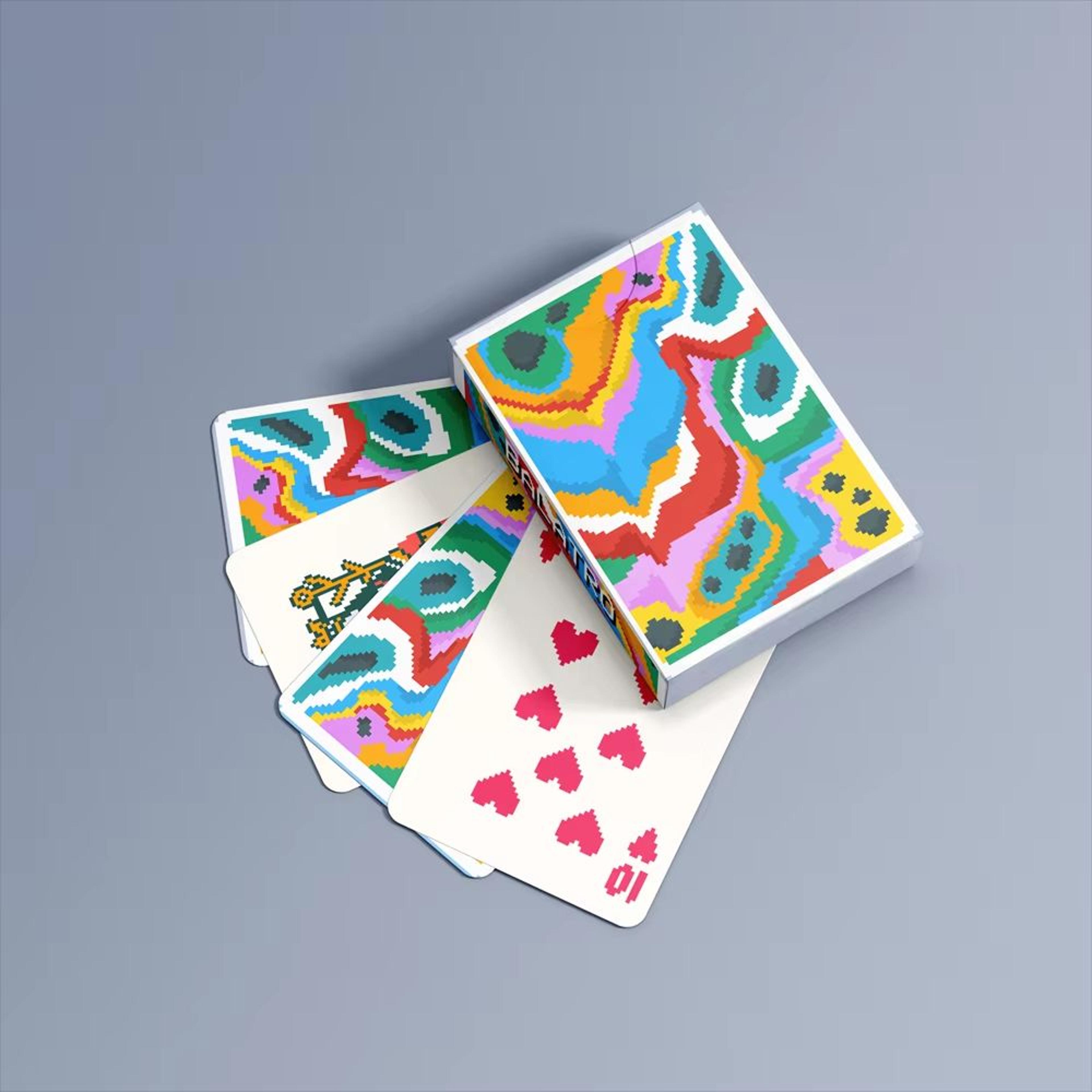 Classic Poker Card Set Durable Portable Playing Cards For Parties And Gatherings 7